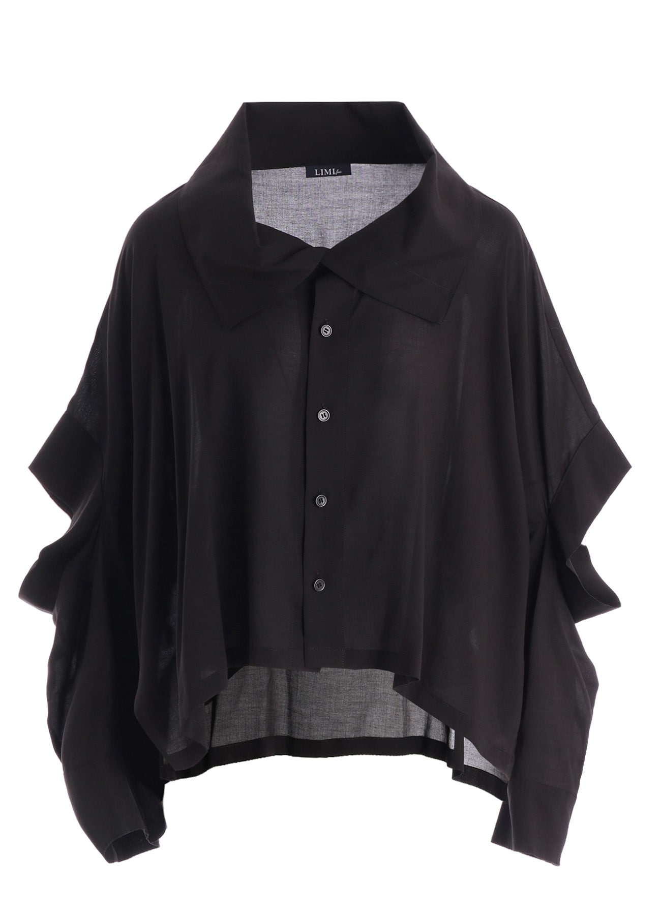 SOFT LAWN ELBOW SLIT SHIRT