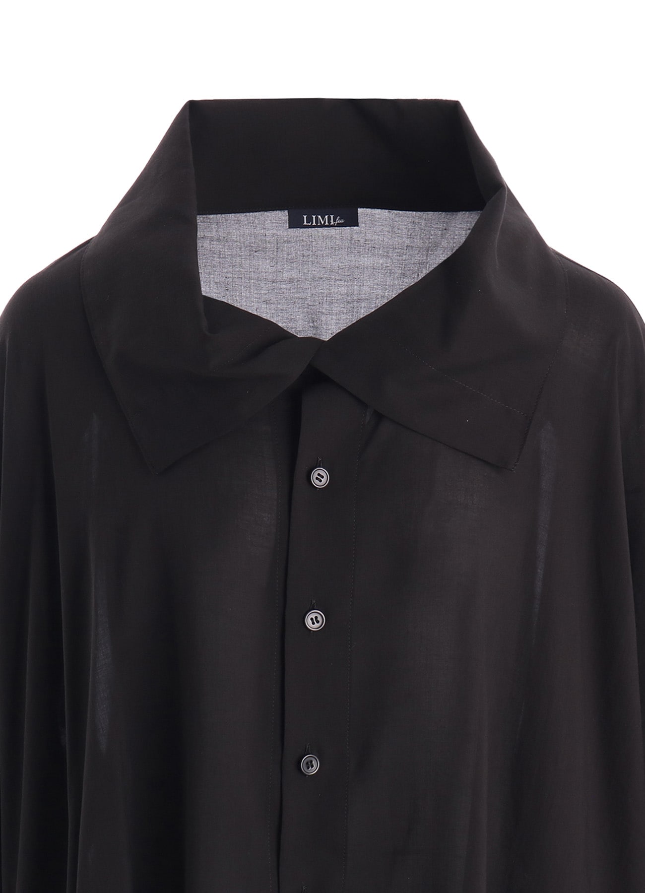 SOFT LAWN ELBOW SLIT SHIRT