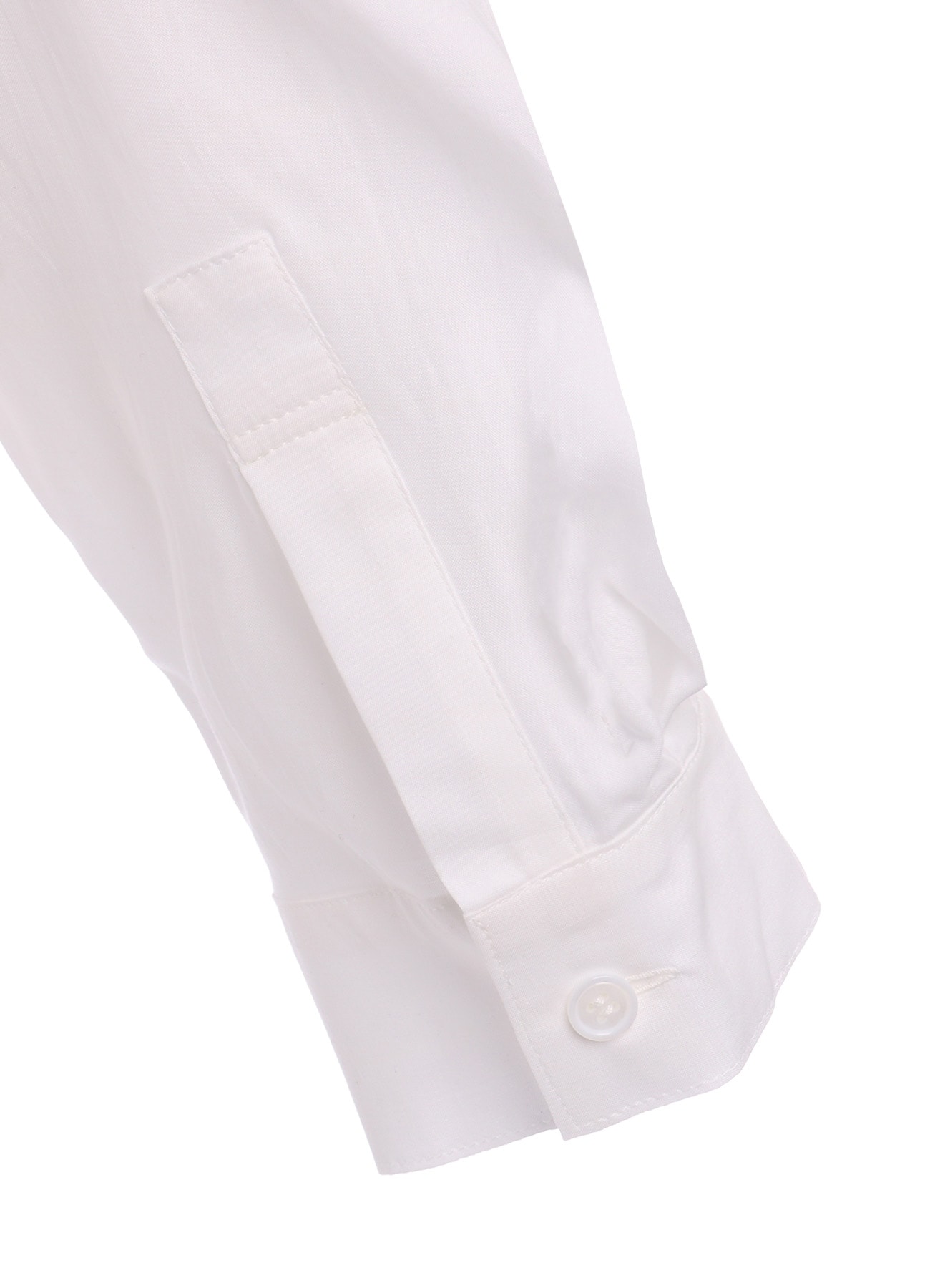 SOFT LAWN ELBOW SLIT LONG SHIRT