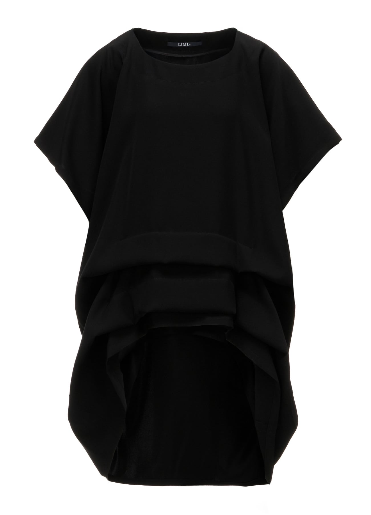 DOUBLE SATIN TUCK BLOUSE