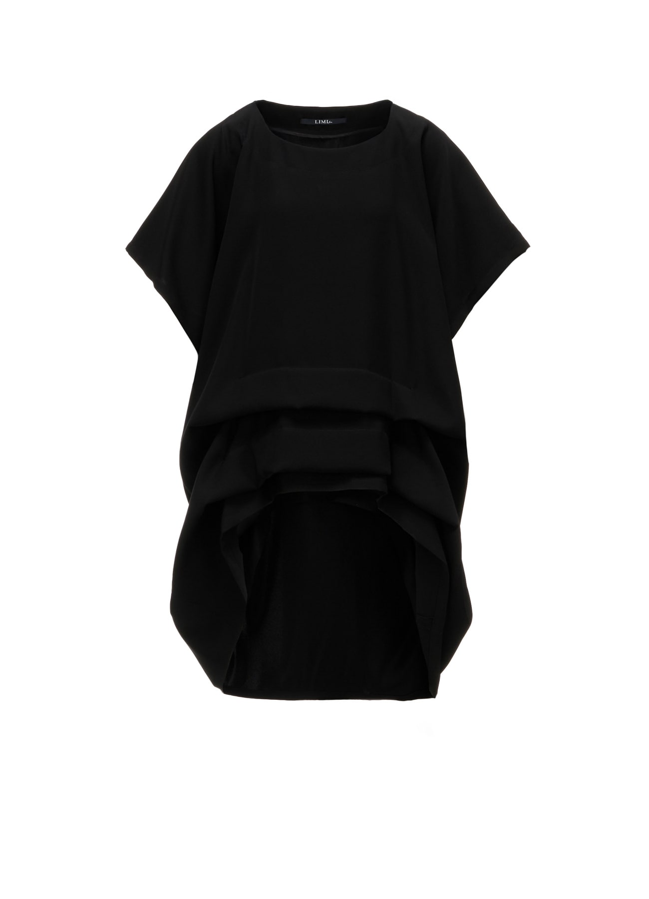 DOUBLE SATIN TUCK BLOUSE
