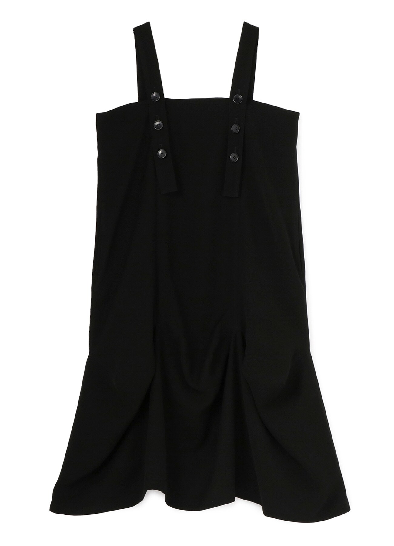 Double Satin Darts Dress(S Black): LIMI feu｜THE SHOP YOHJI YAMAMOTO