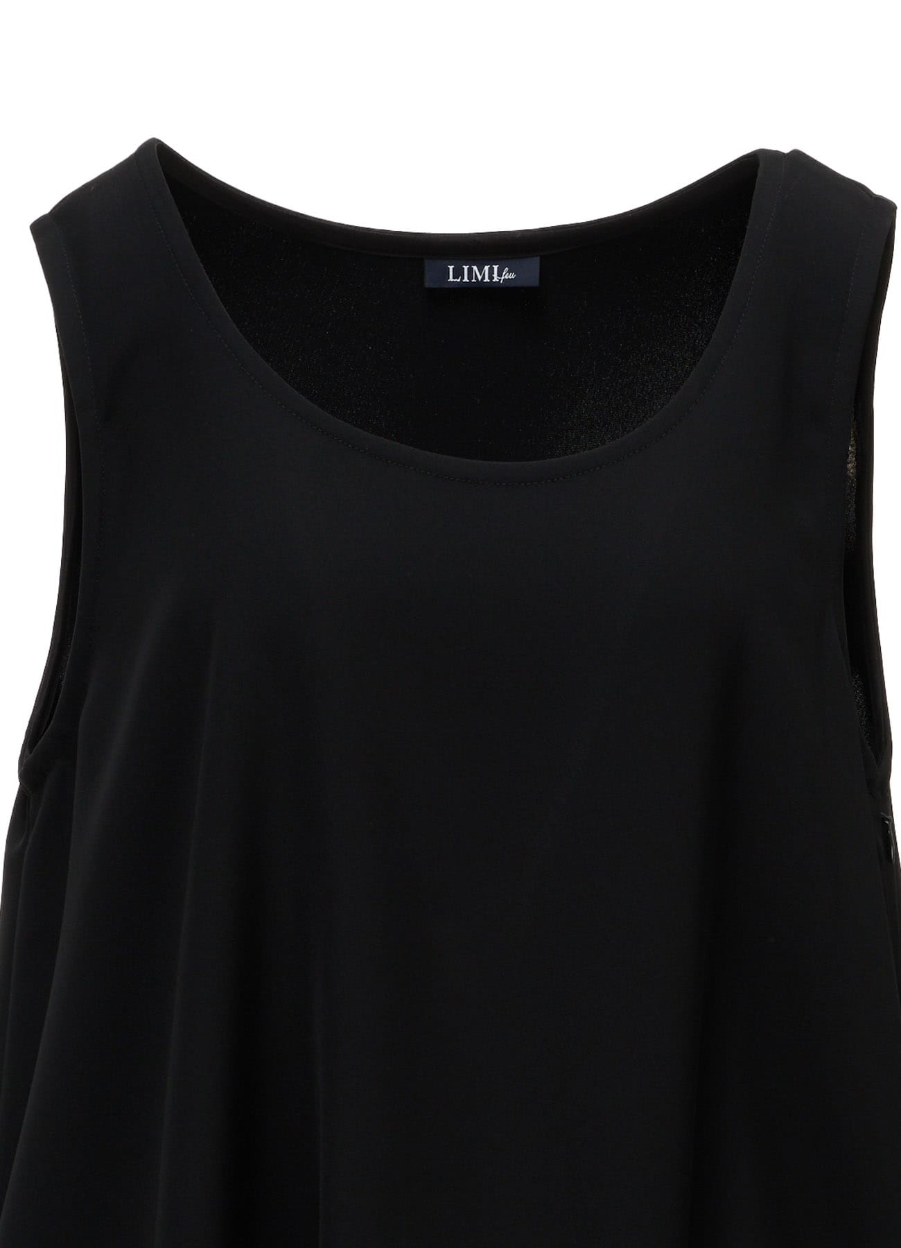 DOUBLE SATIN POCKET TUCK DRESS