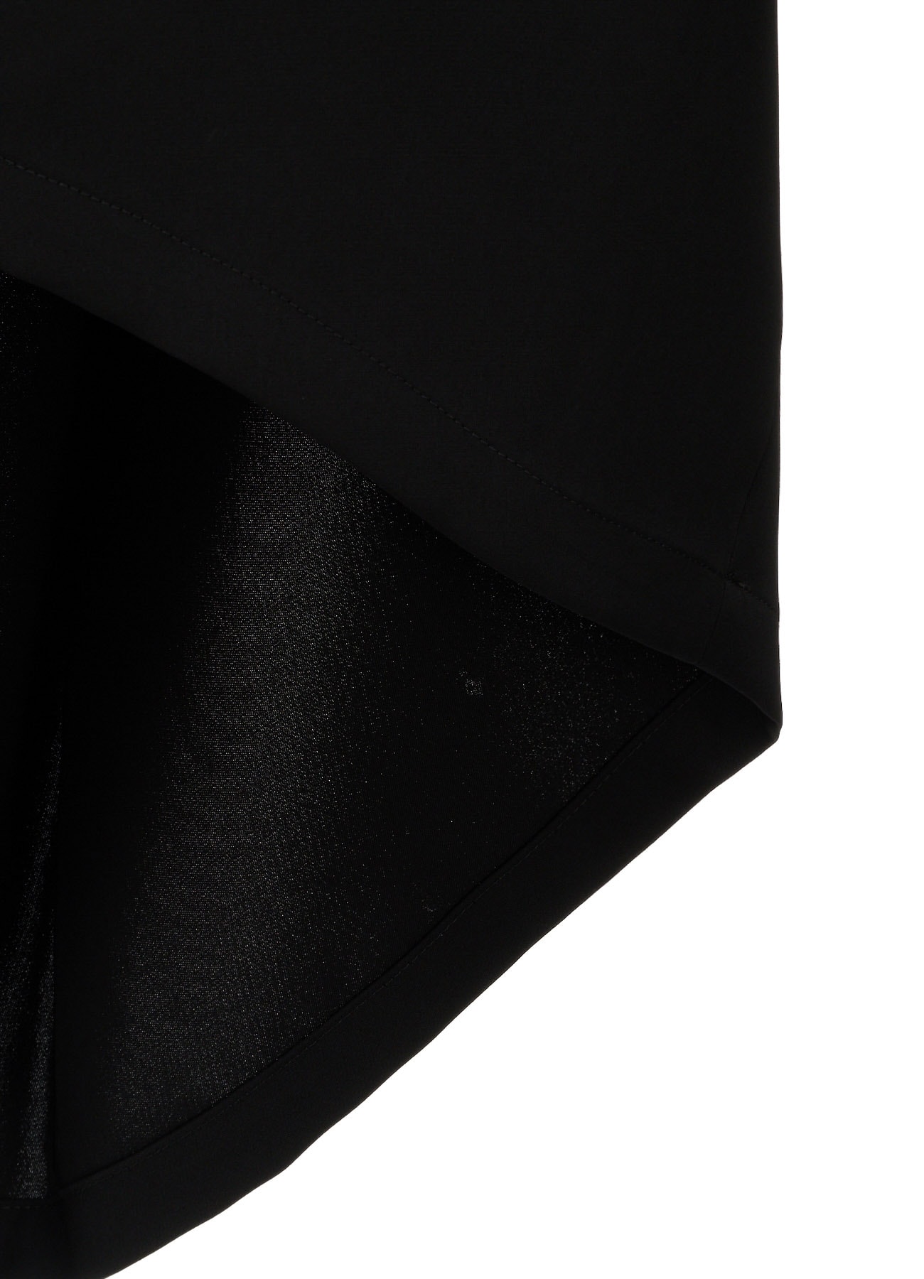 DOUBLE SATIN POCKET TUCK DRESS