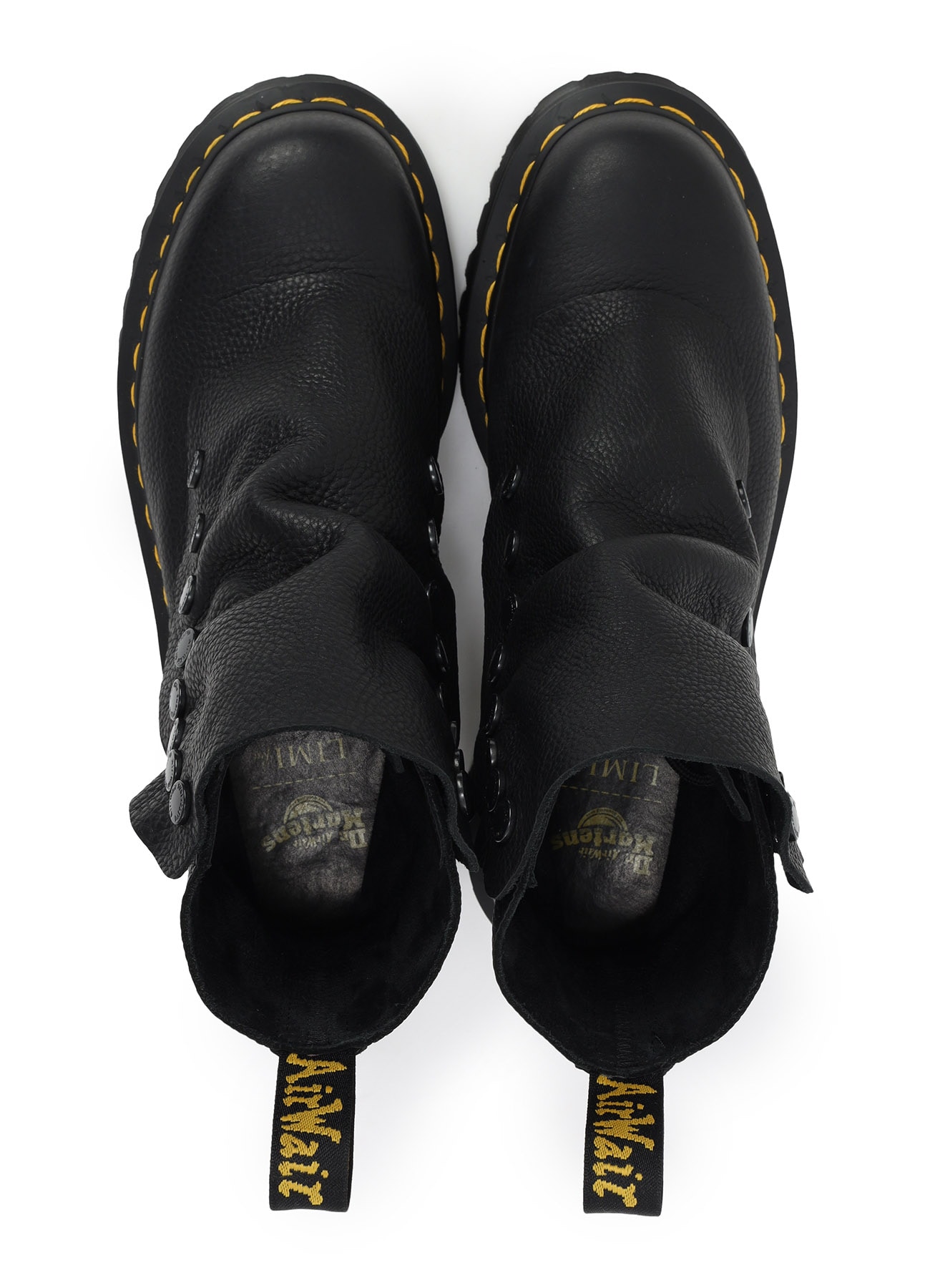 LIMI feu × Dr. Martens DOT BUTTON BOOTS