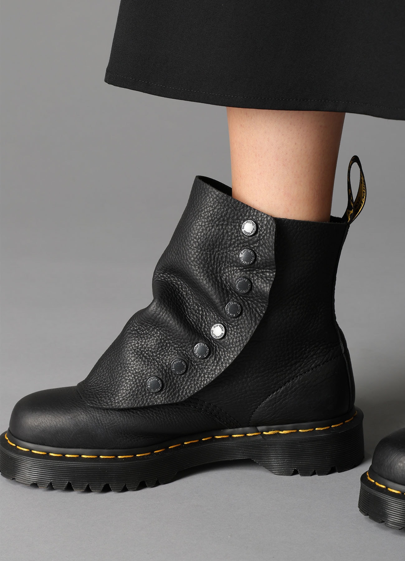 LIMI feu × Dr. Martens DOT BUTTON BOOTS