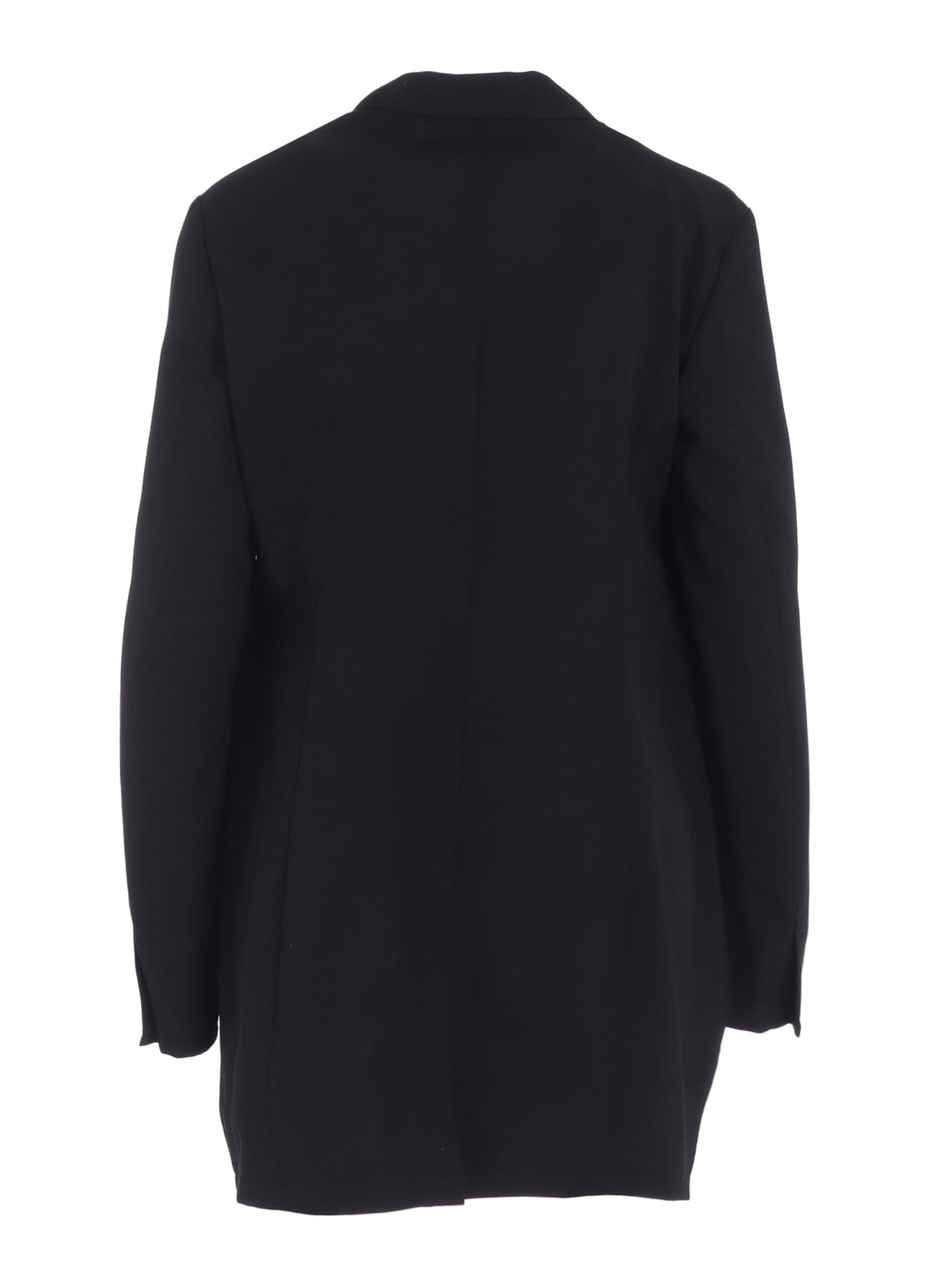 WOOL GABARDINE BACK LONG JACKET