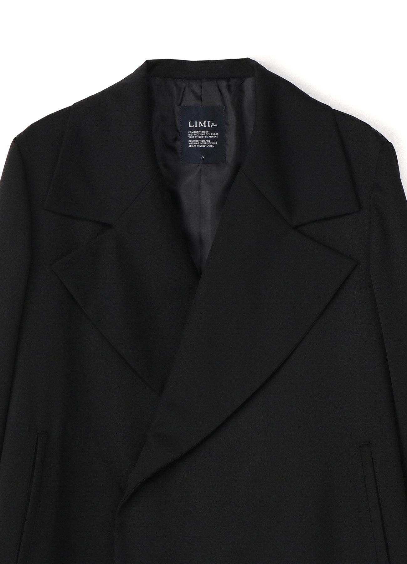 Standard W/Gabardine W-Breasted Long Jacket