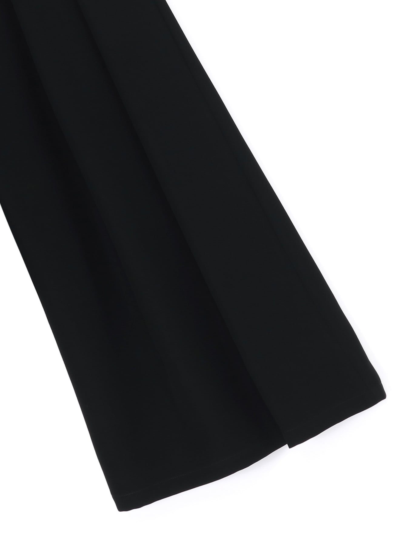 DOUBLE SATIN TACK FLARE PANTS