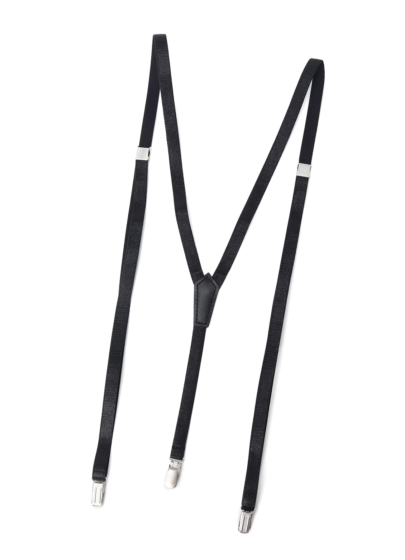 NON-LEATHER WAVE SLIM SUSPENDERS