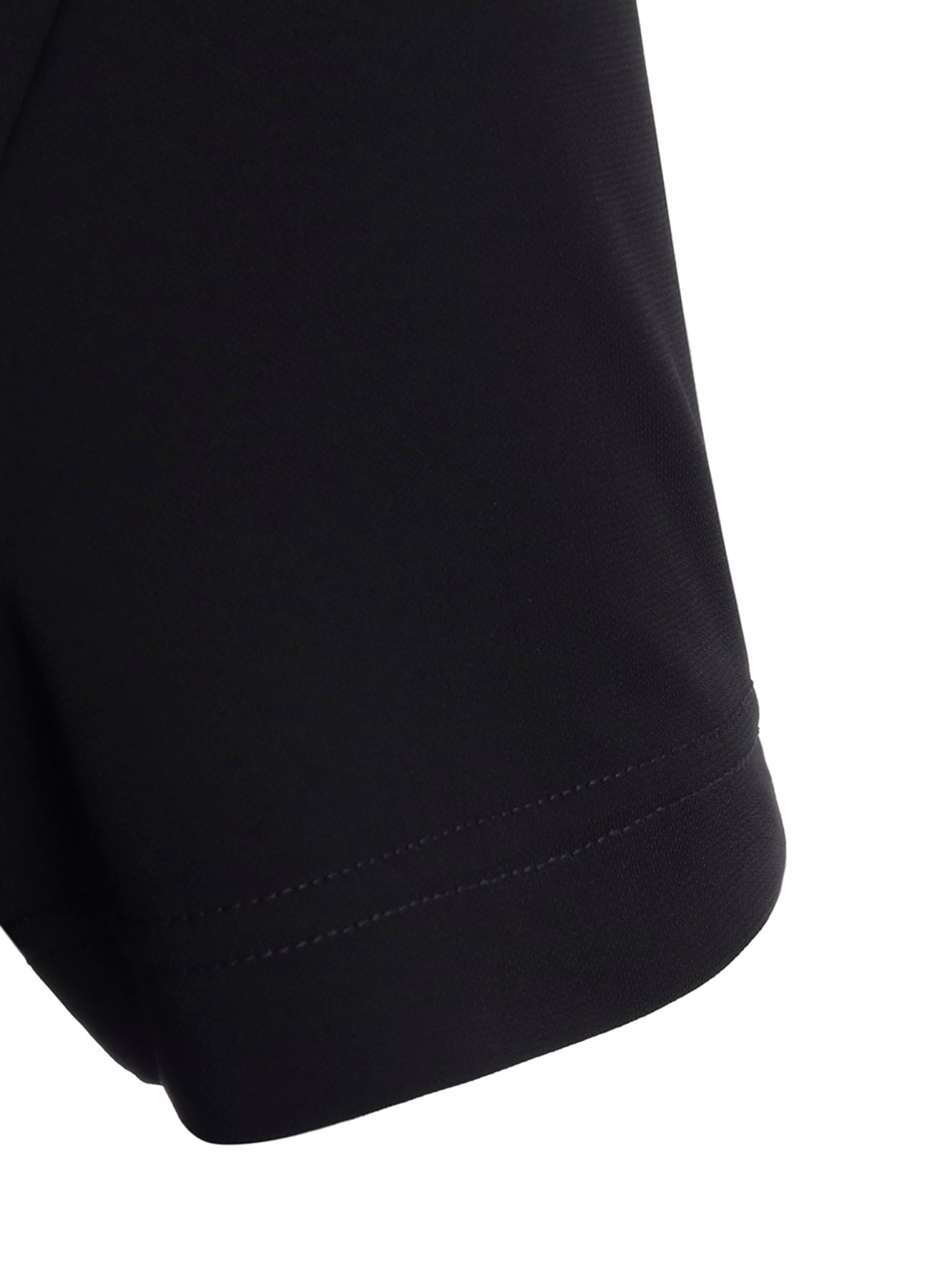 HIGH TWIST SMOOTH RAYON SHORT SLEEVE TUCK DRESS