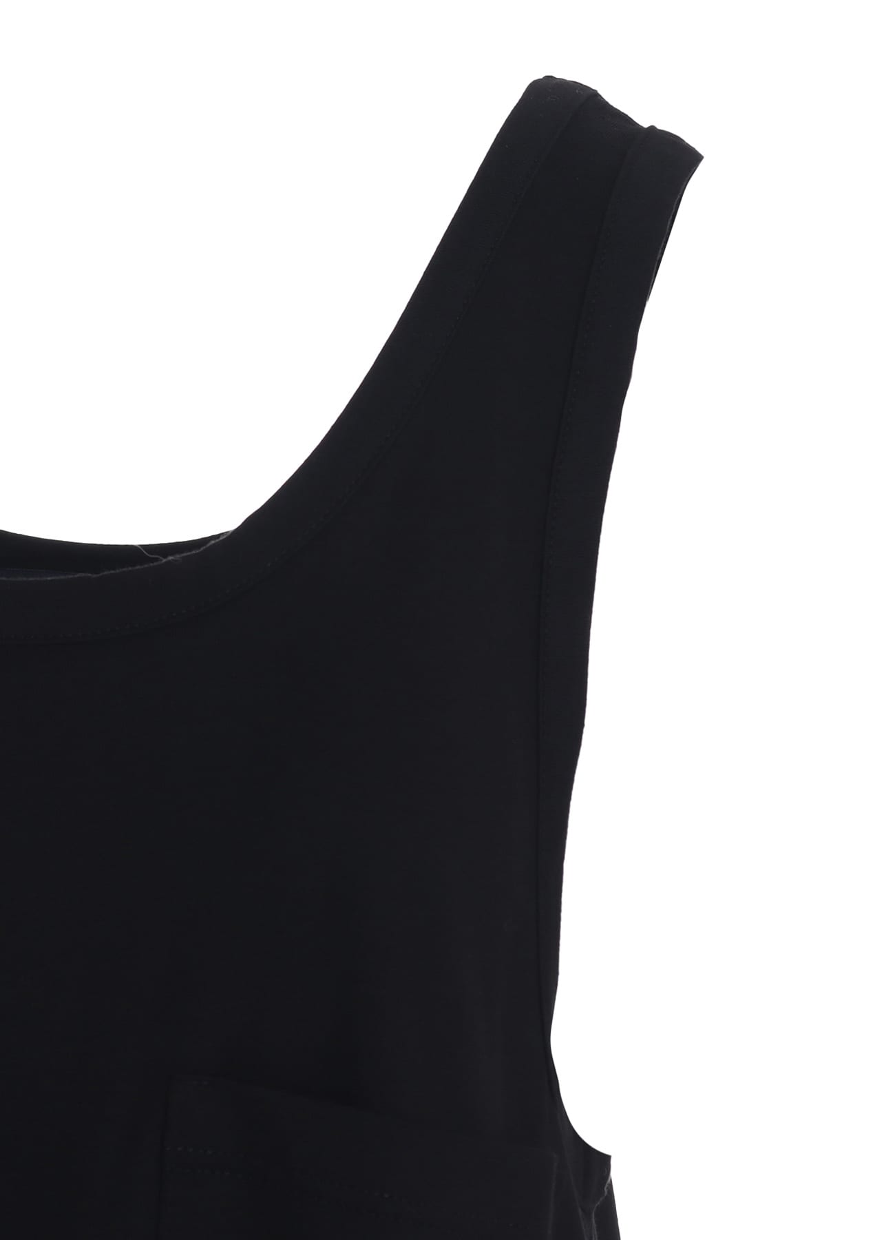 COTTON JERSEY PANEL TANK DRESS