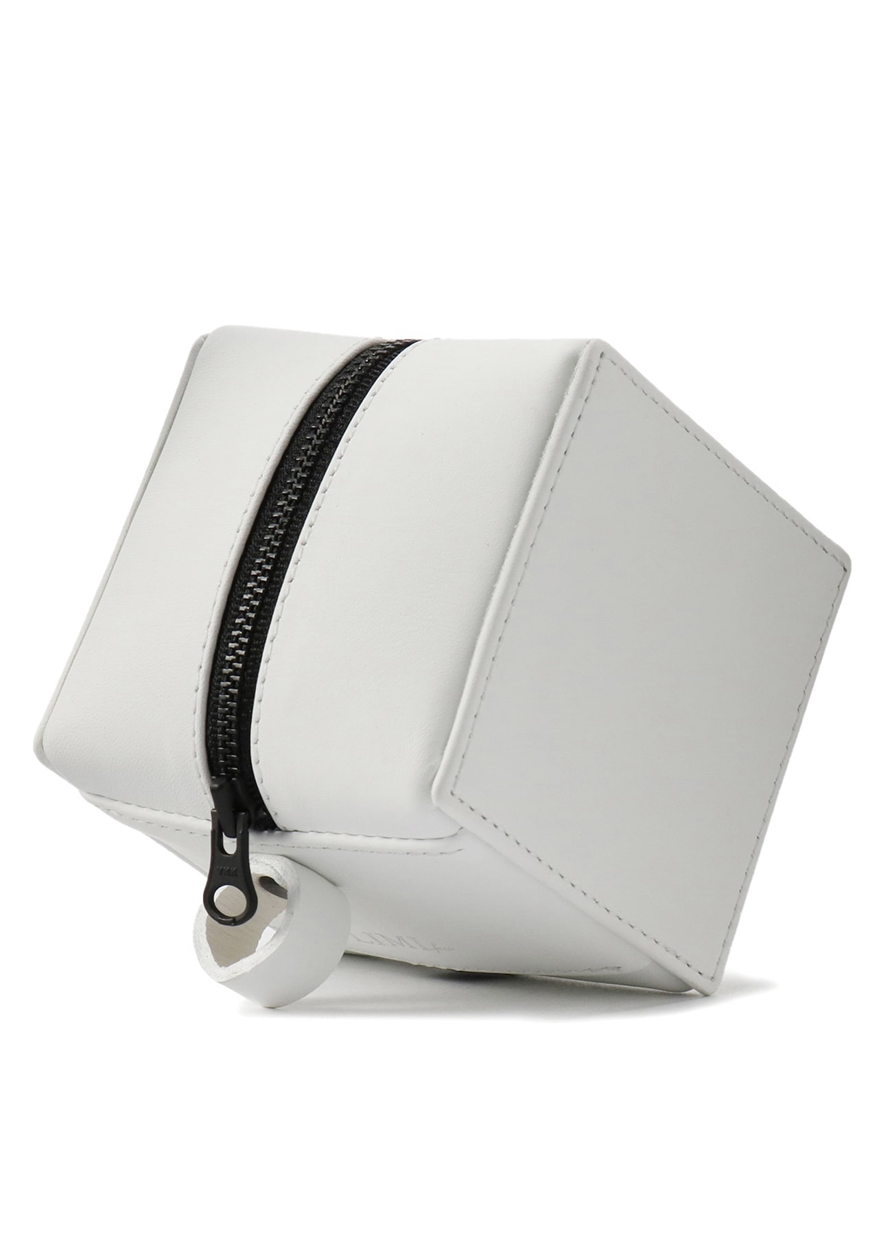 Rubber Touch Leather B Mini Cube Bag(FREE SIZE White): Vintage 1.1 