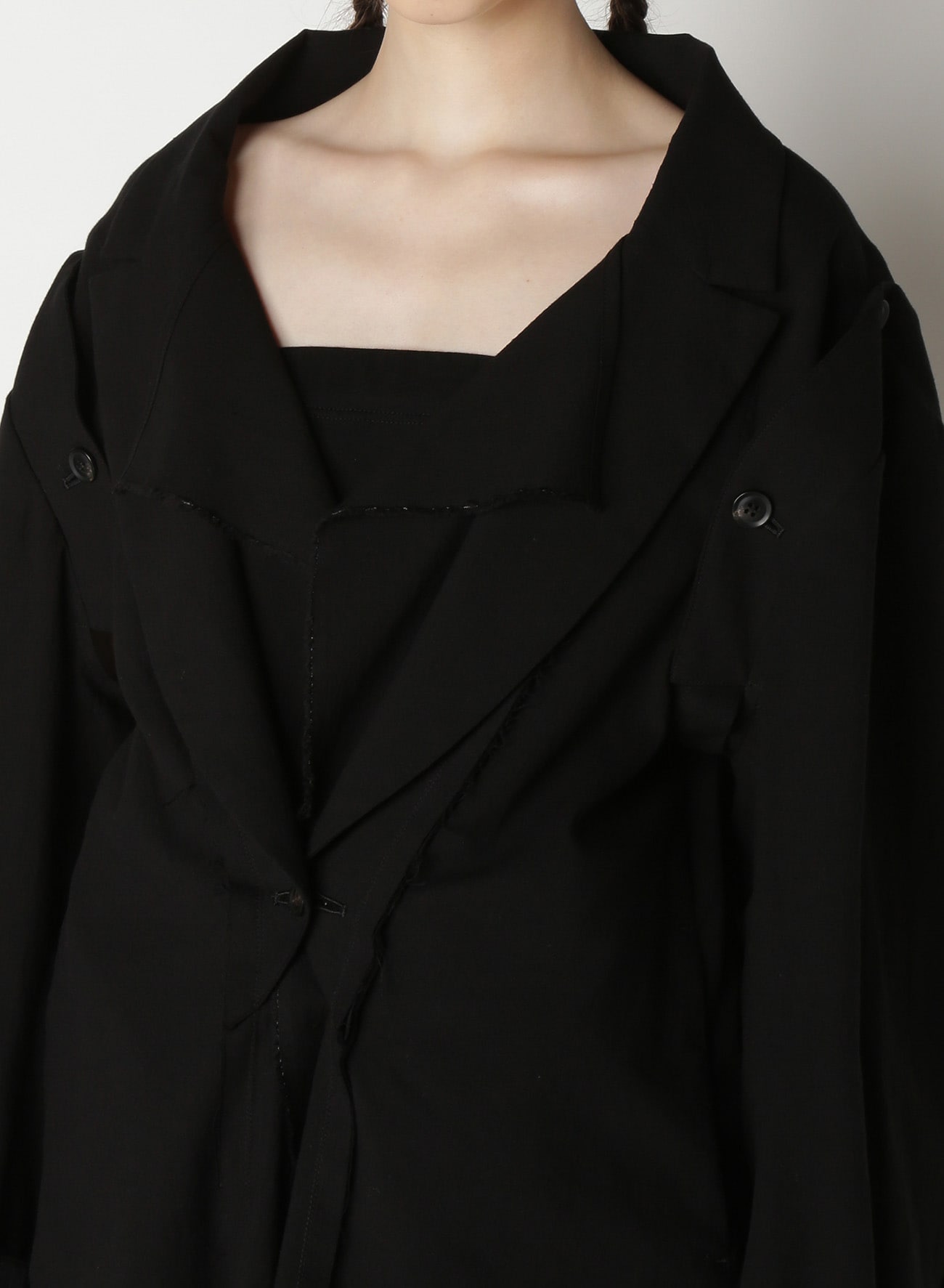 高質で安価 LIMI by feu C/Li - Calico Button Sleeve LIMI Coat baum