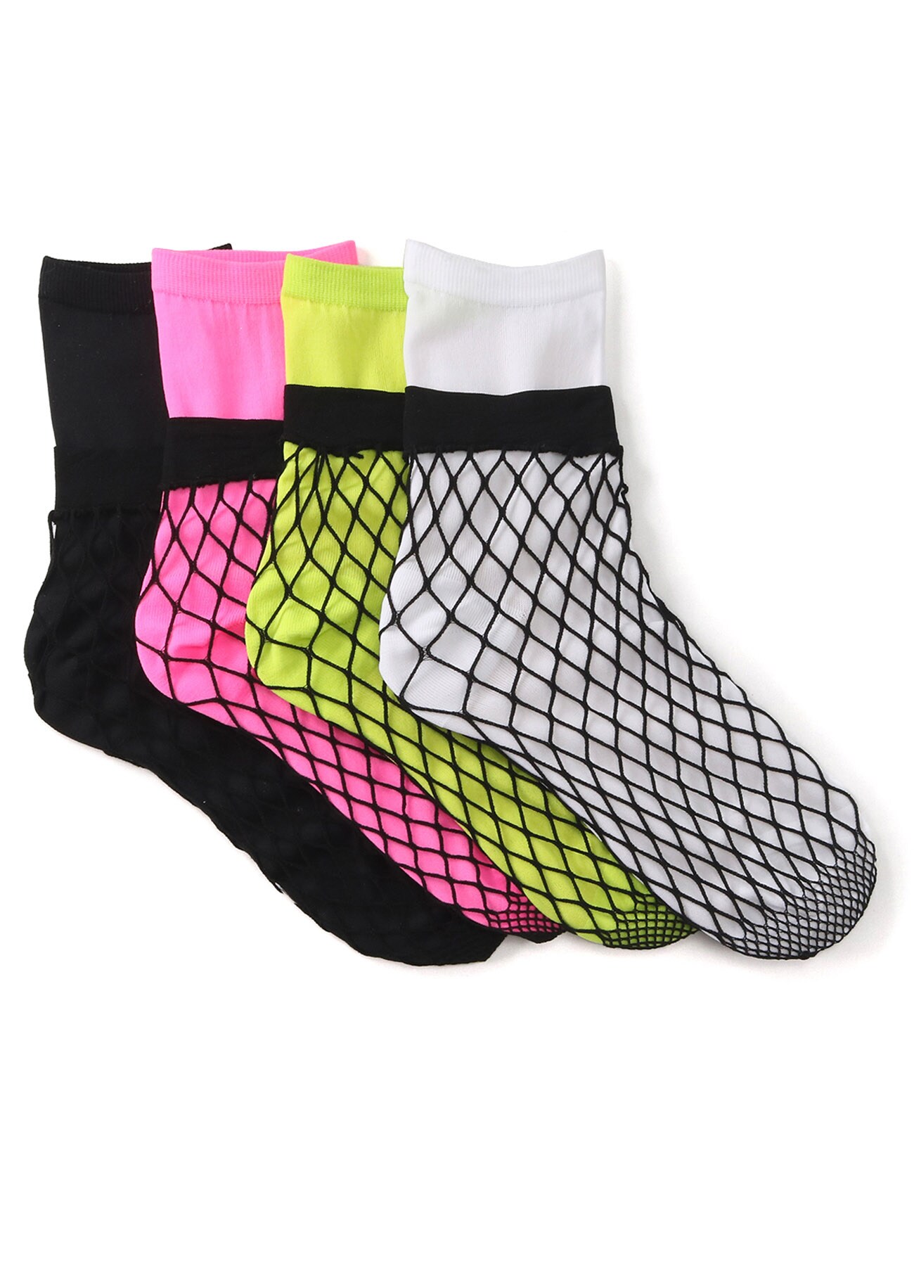 Ny/Pu Yarn Net Layered Socks