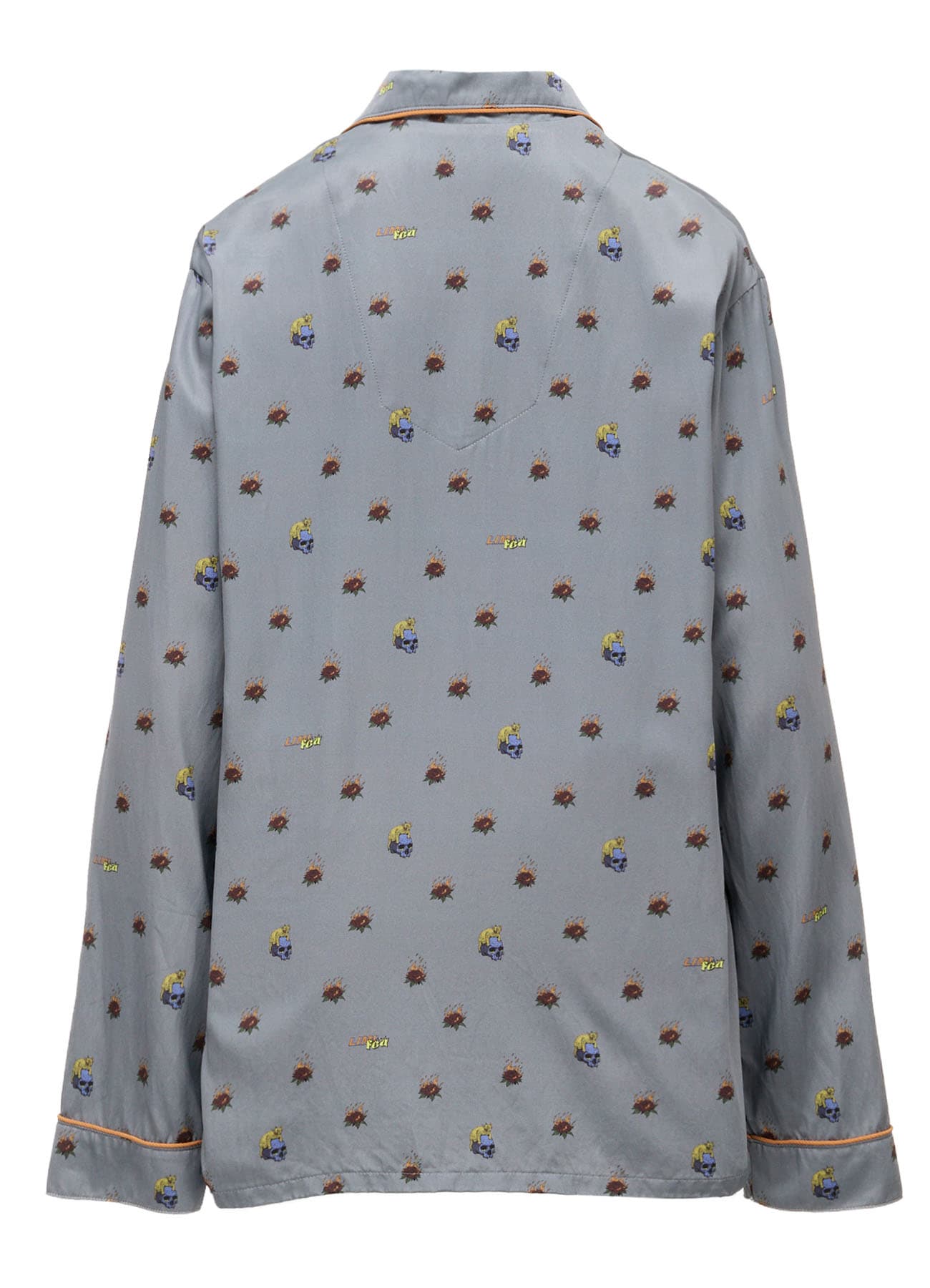 LIMI feu×HIROTTON RY/C SATIN PAJAMA SHIRT