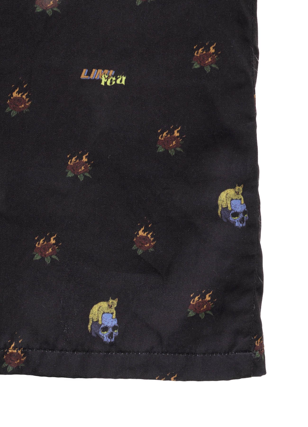 LIMI feu×HIROTTON RY/C SATIN PAJAMA SHIRT