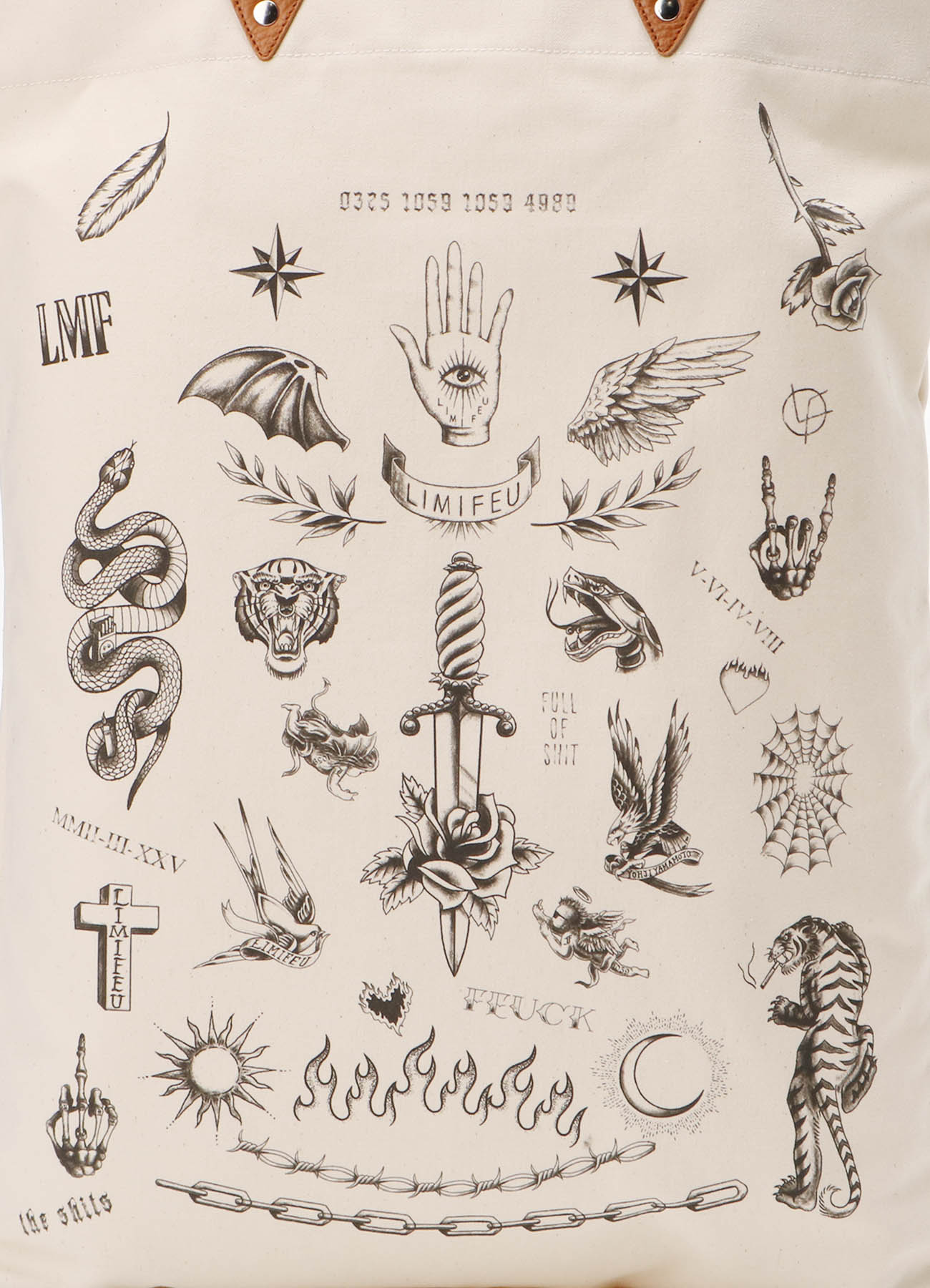 Tattoo Print-C Tote Bag