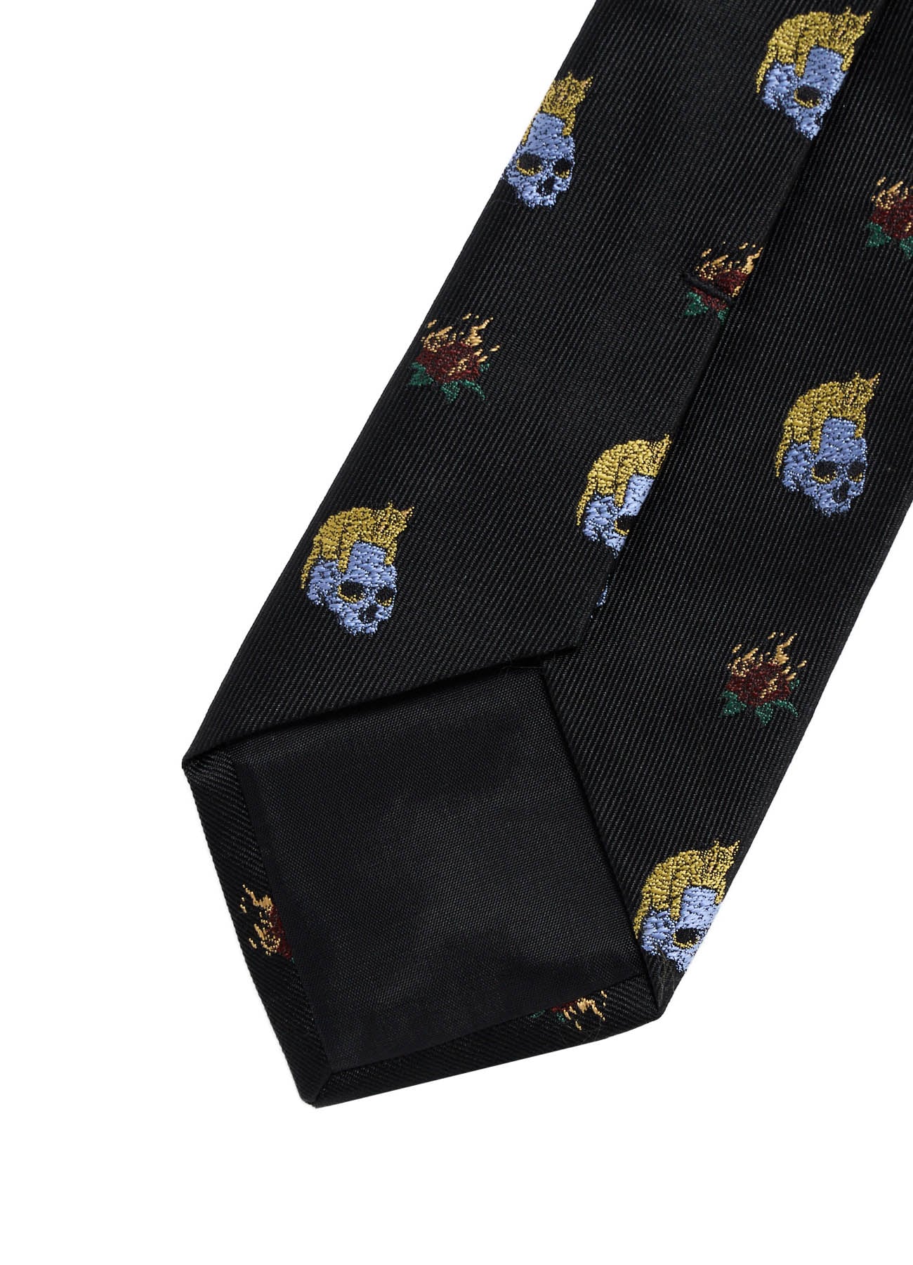 LIMI feu×HIROTTON SILK TWILL TIE