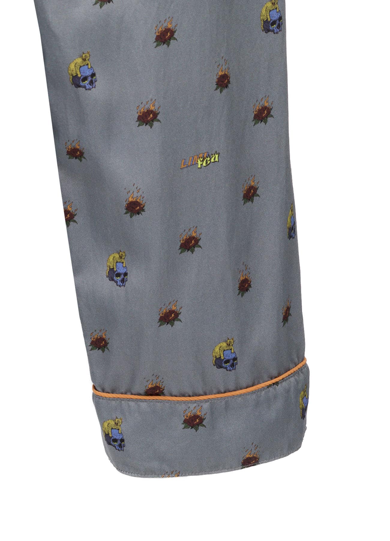 LIMI feu×HIROTTON RY/C SATIN PAJAMA PANTS