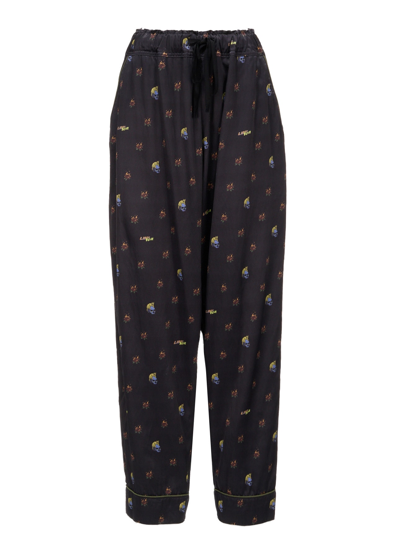 LIMI feu×HIROTTON RY/C SATIN PAJAMA PANTS