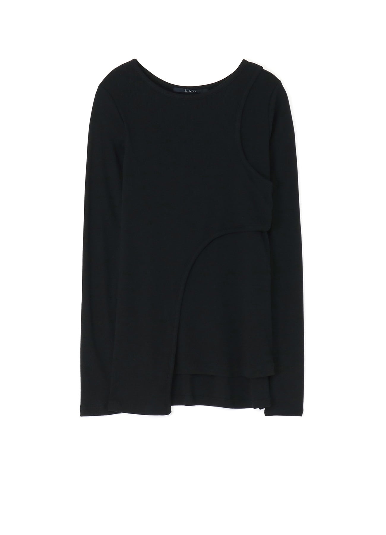 C/Ry Rib Layered Long T