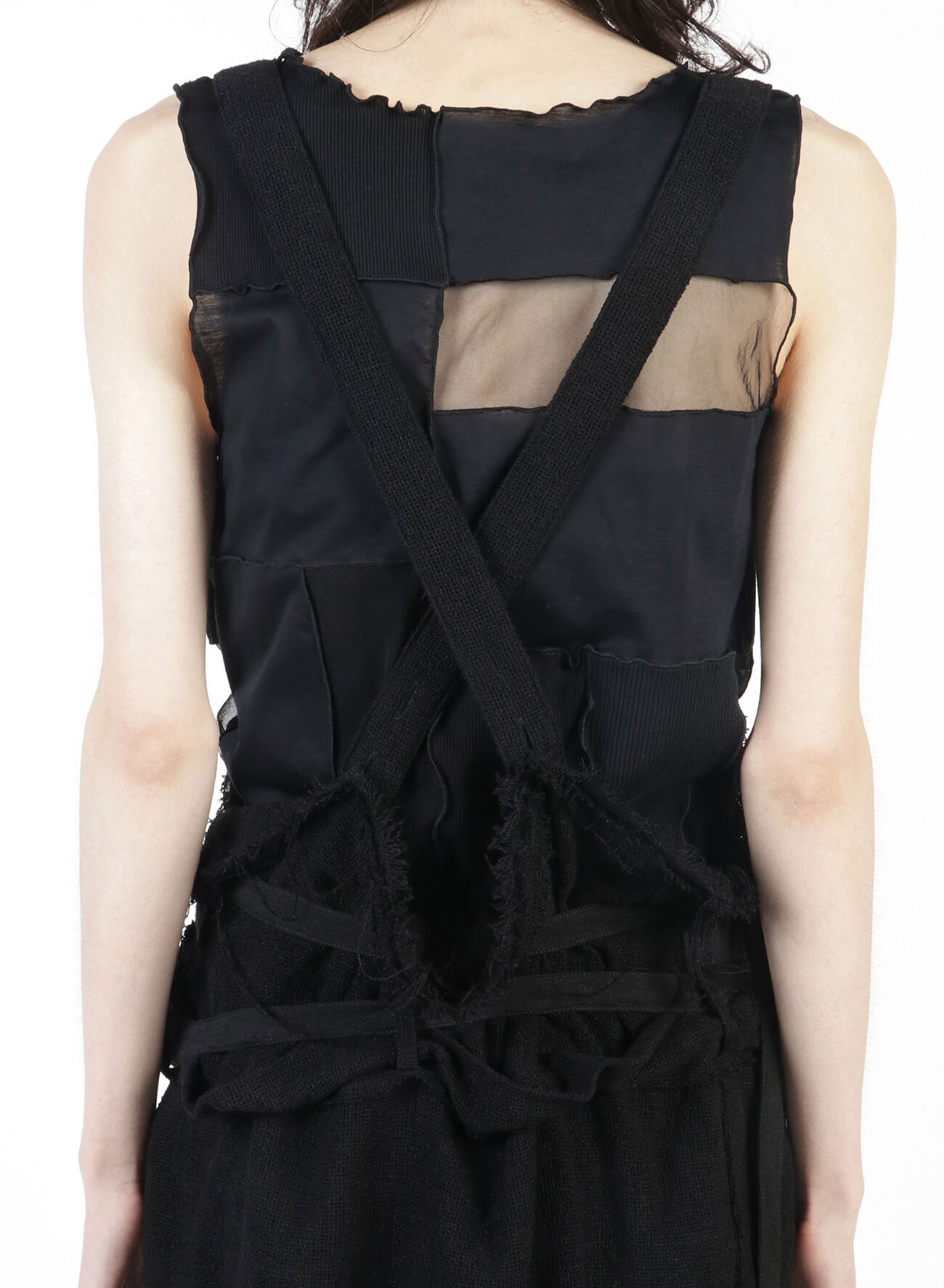 Leno Cloth Suspender Belt Skirt