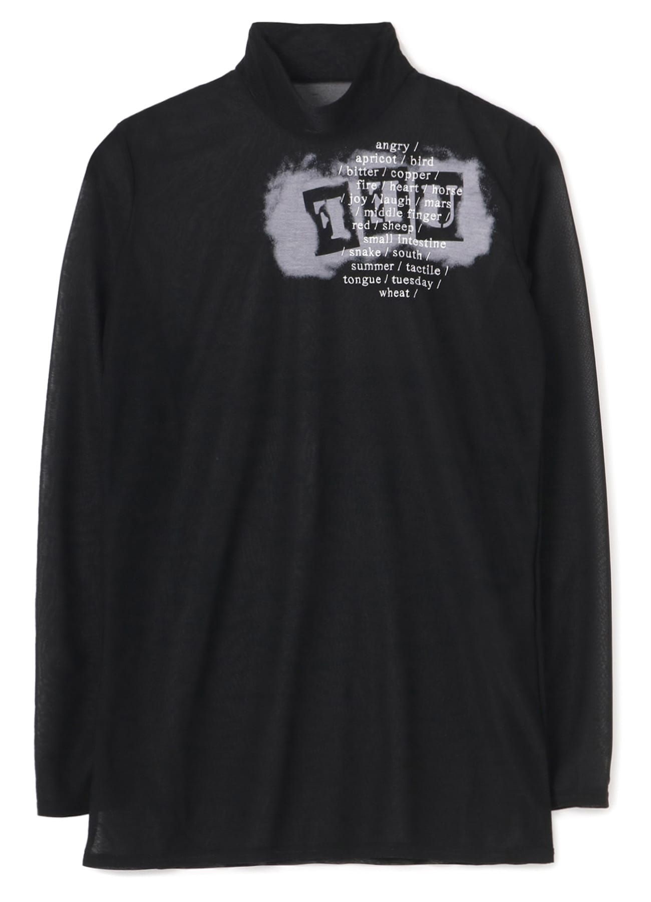 FEU Embroidery & Print High Neck T