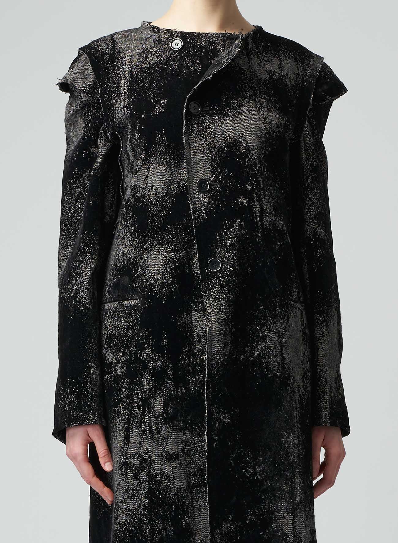 COAT WITH GUSSETED SLEEVES(S Black): LIMI feu｜THE SHOP YOHJI YAMAMOTO