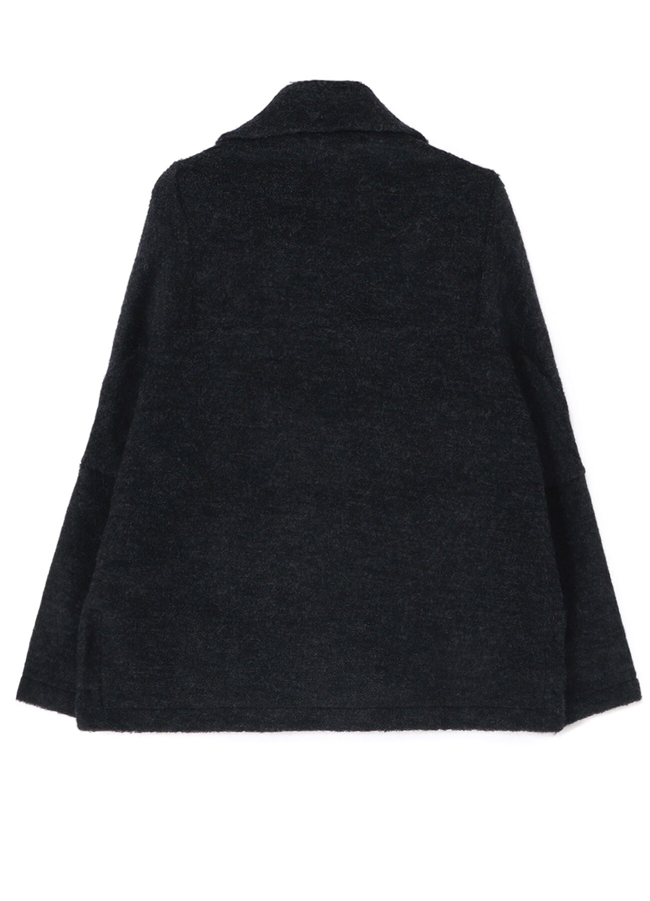 SHEEP PILE JACKET WITH DOUBLE FRONT BUTTON(S Charcoal): LIMI feu