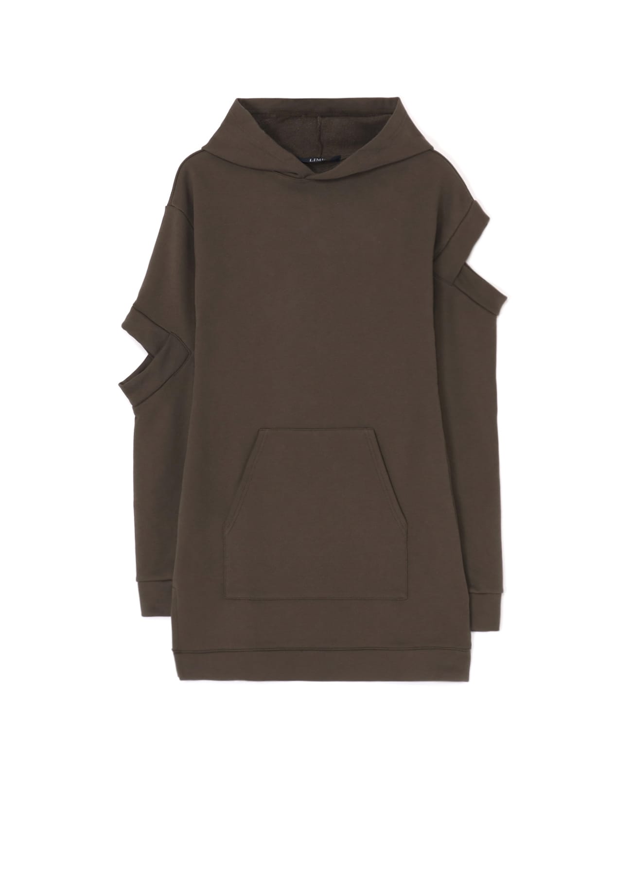 TIGHT FLEECE LINING PULLOVER WITH DESIGN SLEEVE