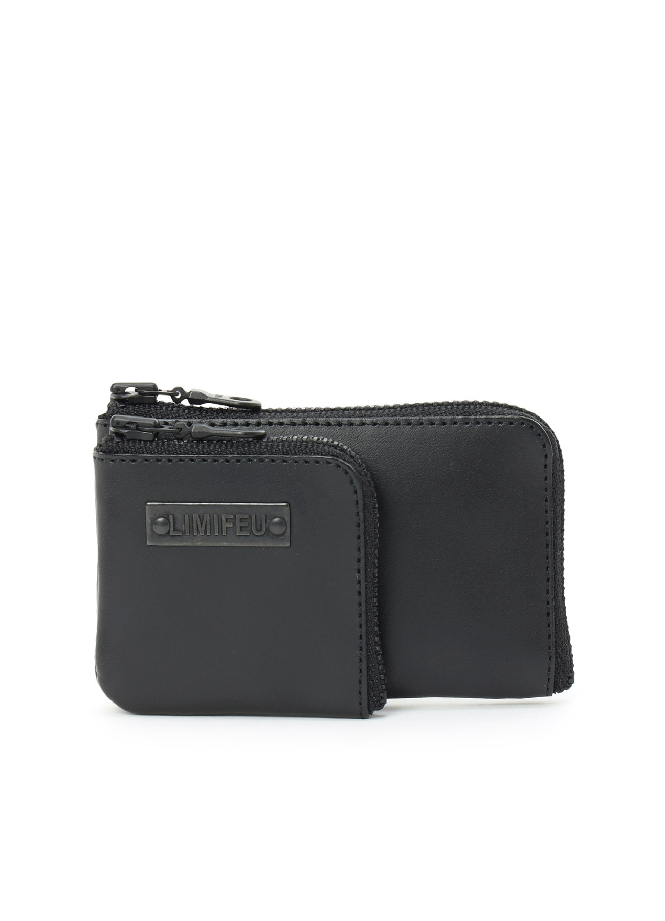 MATTE STEER LEATHER  W SMALL WALLET
