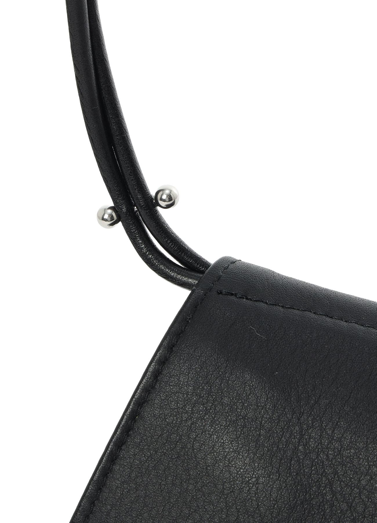 MATTE CHROME LEATHER  WALLET CASE WITH STRAP