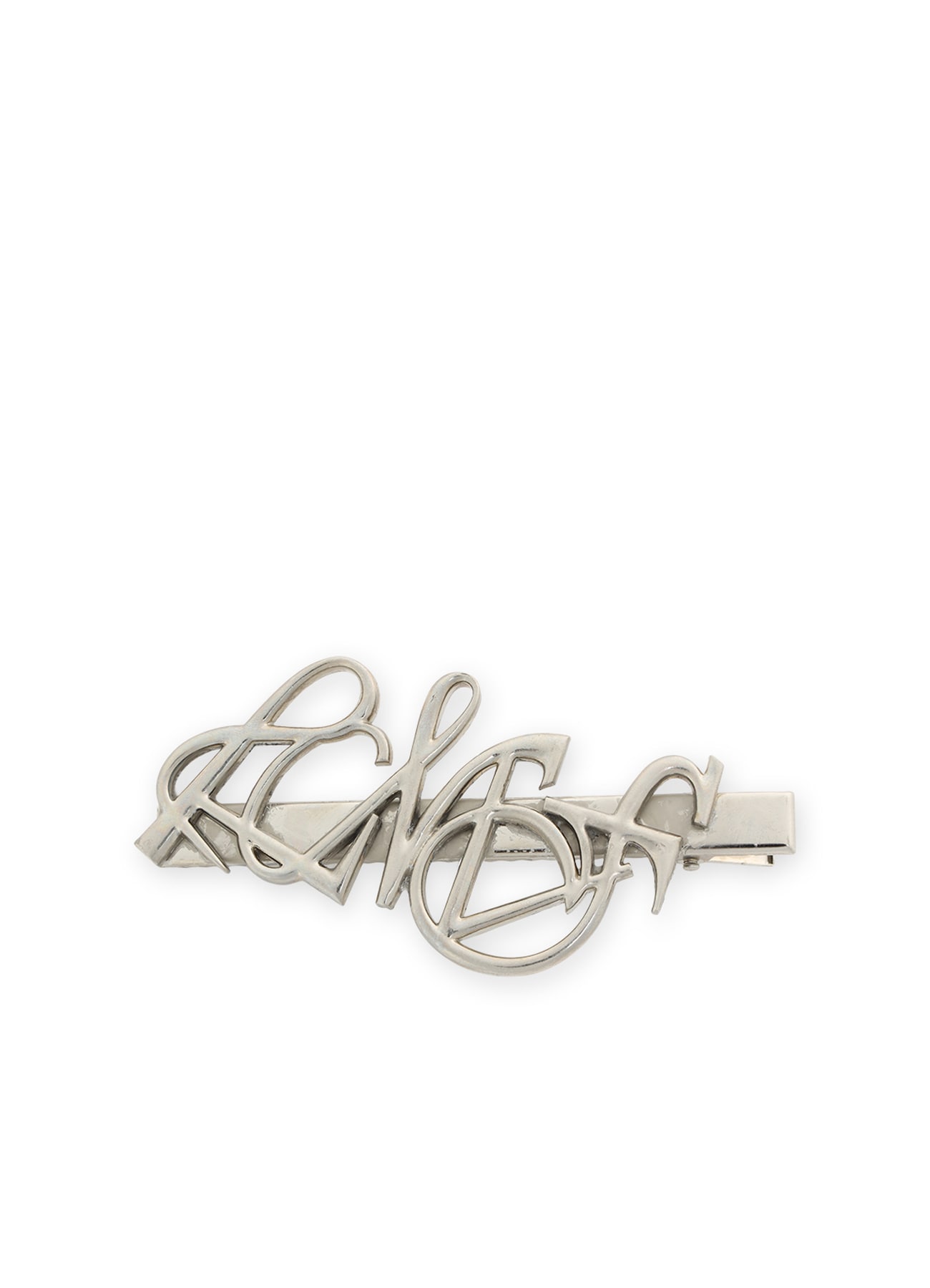 BRASS LOGO HAIR PIN