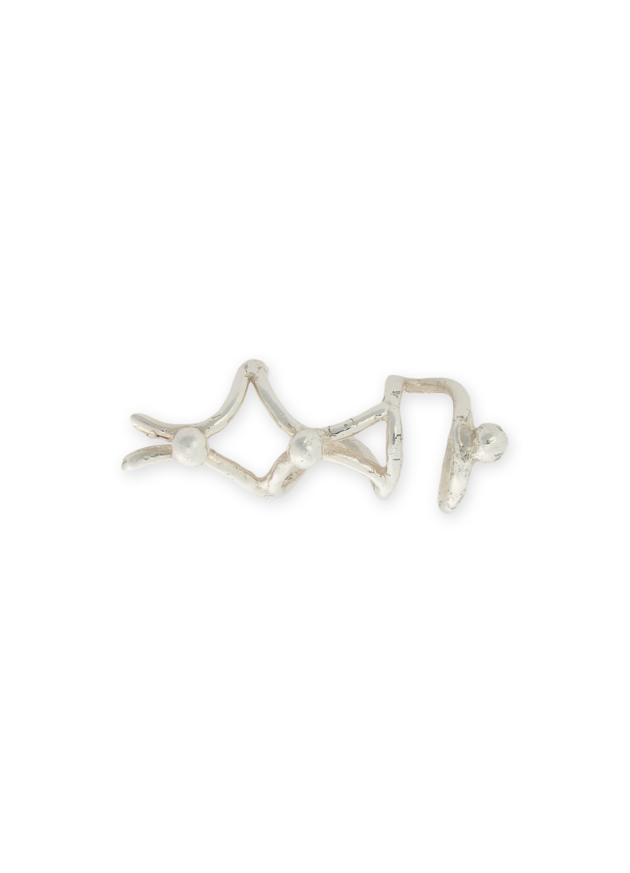 SILVER 925 TATTOO-STYLE EAR  CUFF/ A