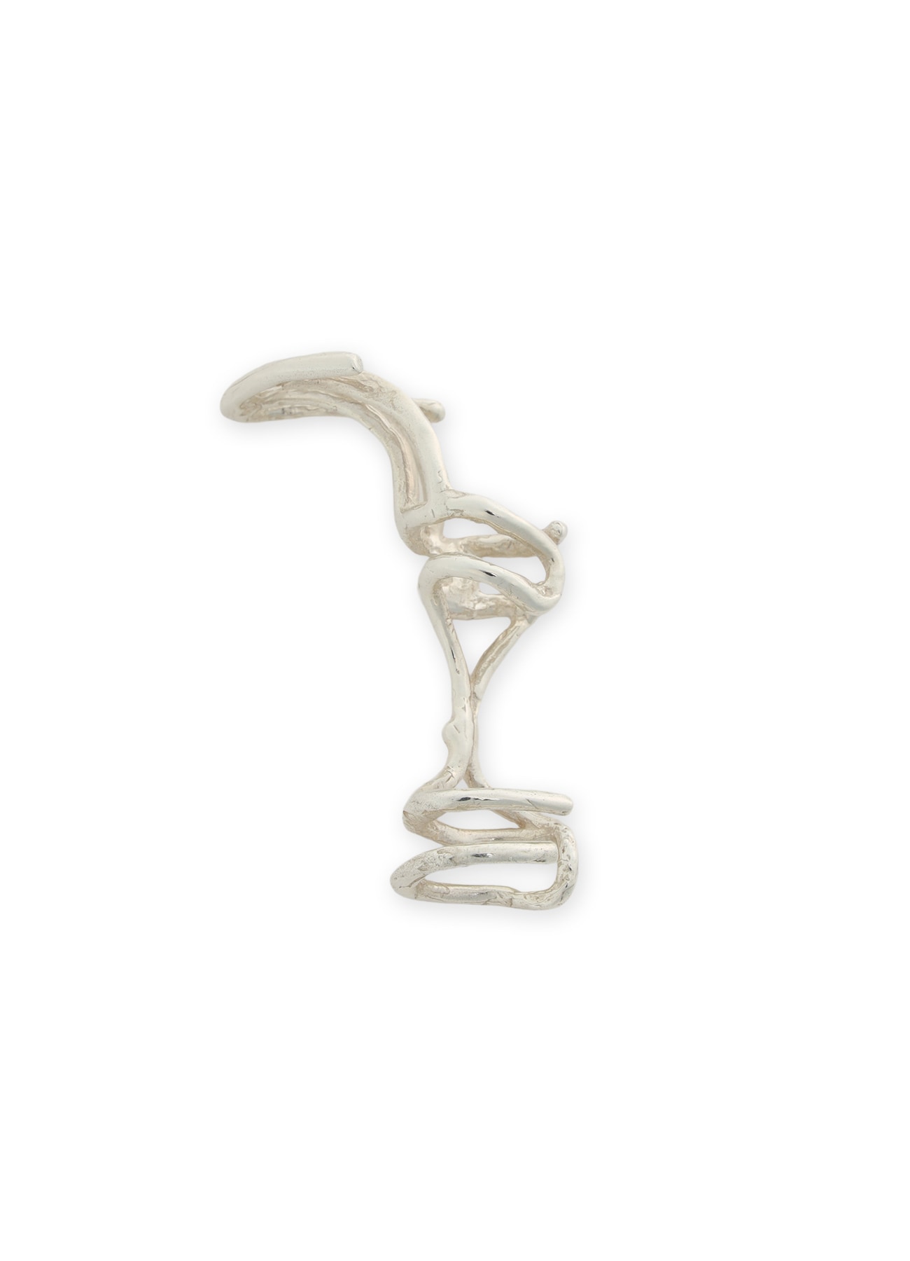 SILVER 925 TATTOO-STYLE EAR  CUFF/ B