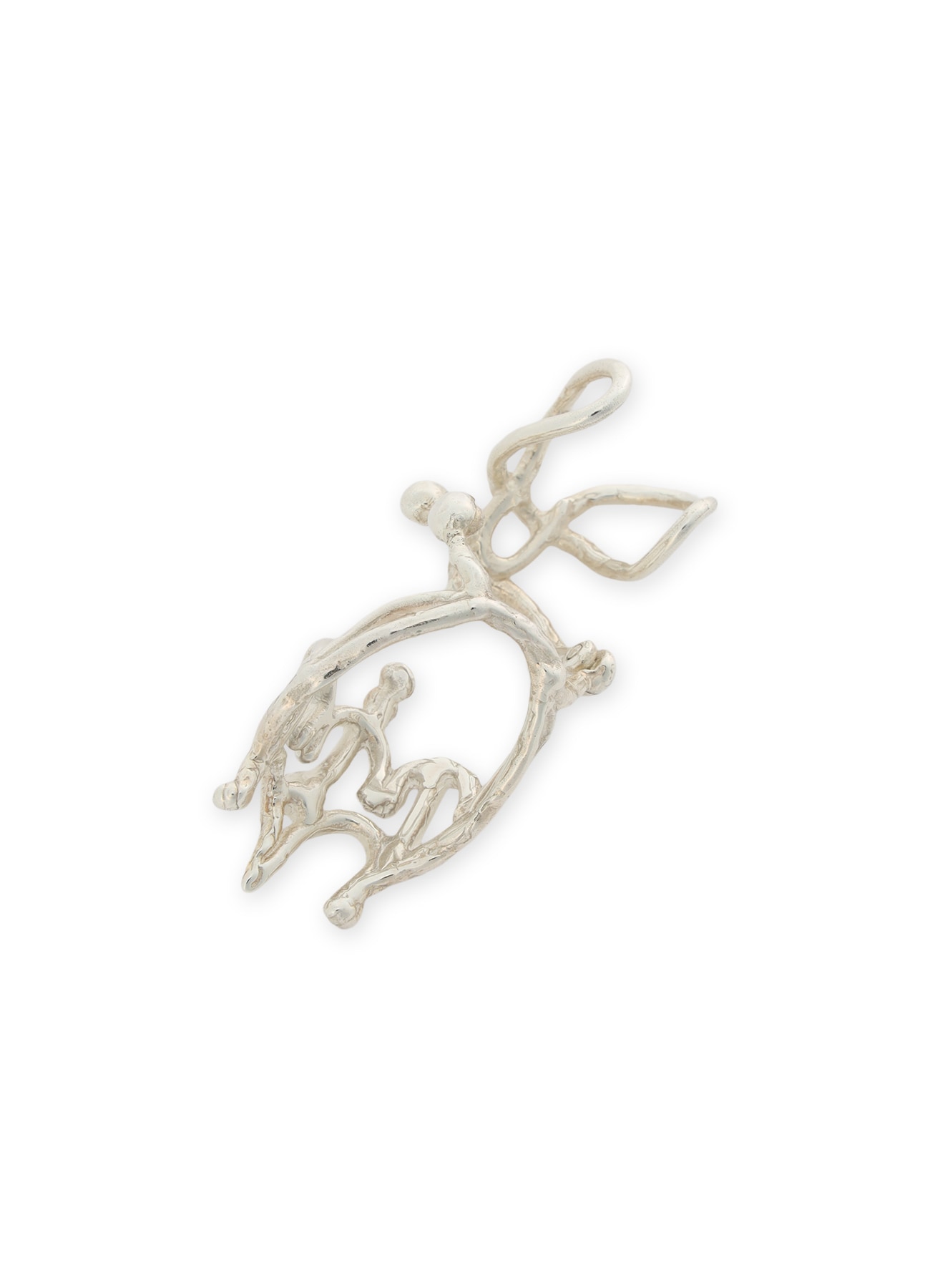 SILVER 925 TATTOO-STYLE RING/ B