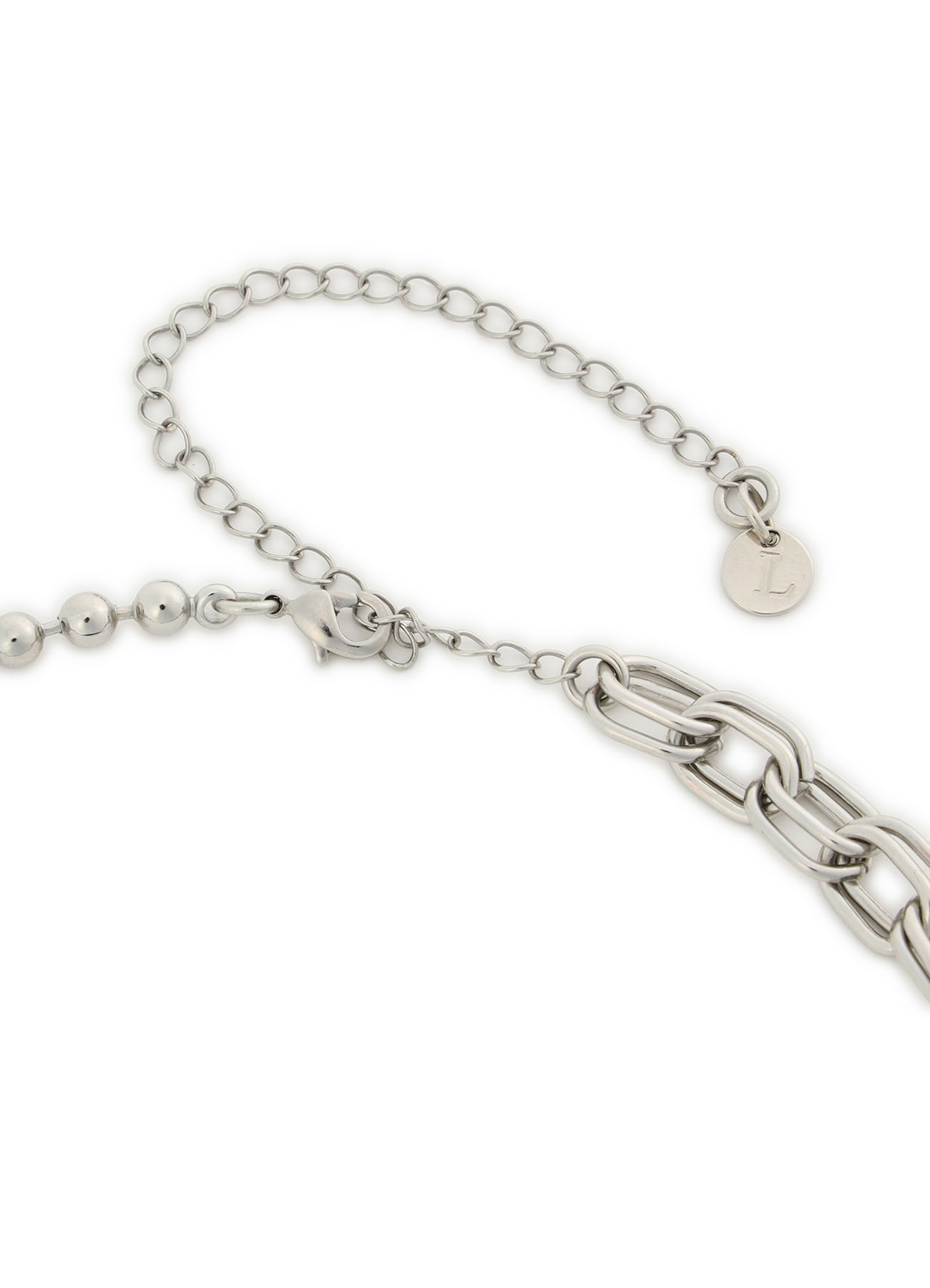 PIERCE CHAIN NECKLESS