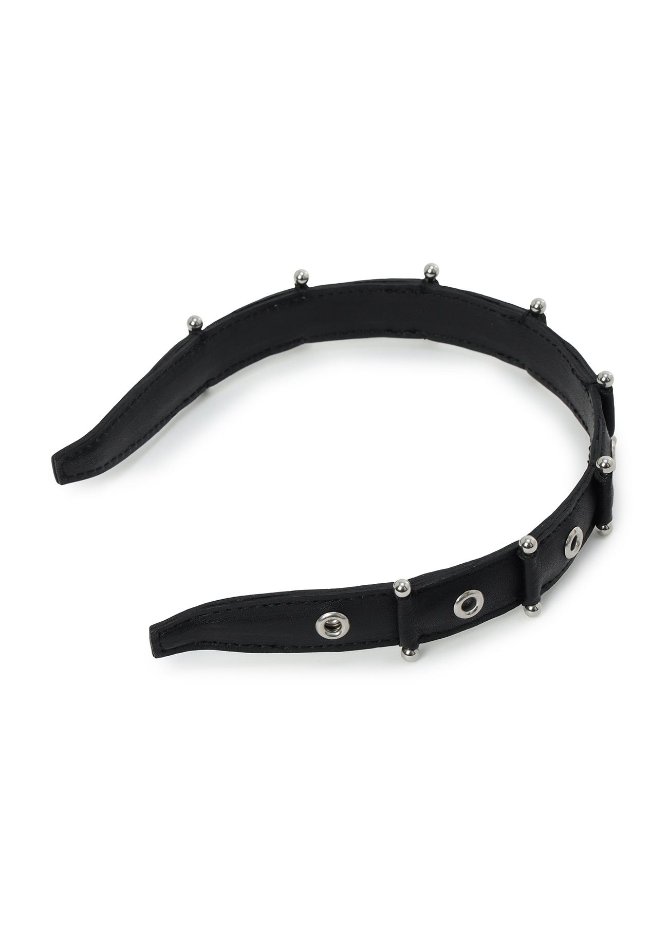 TANNED KIP LEATHER PIERCED HEADBAND