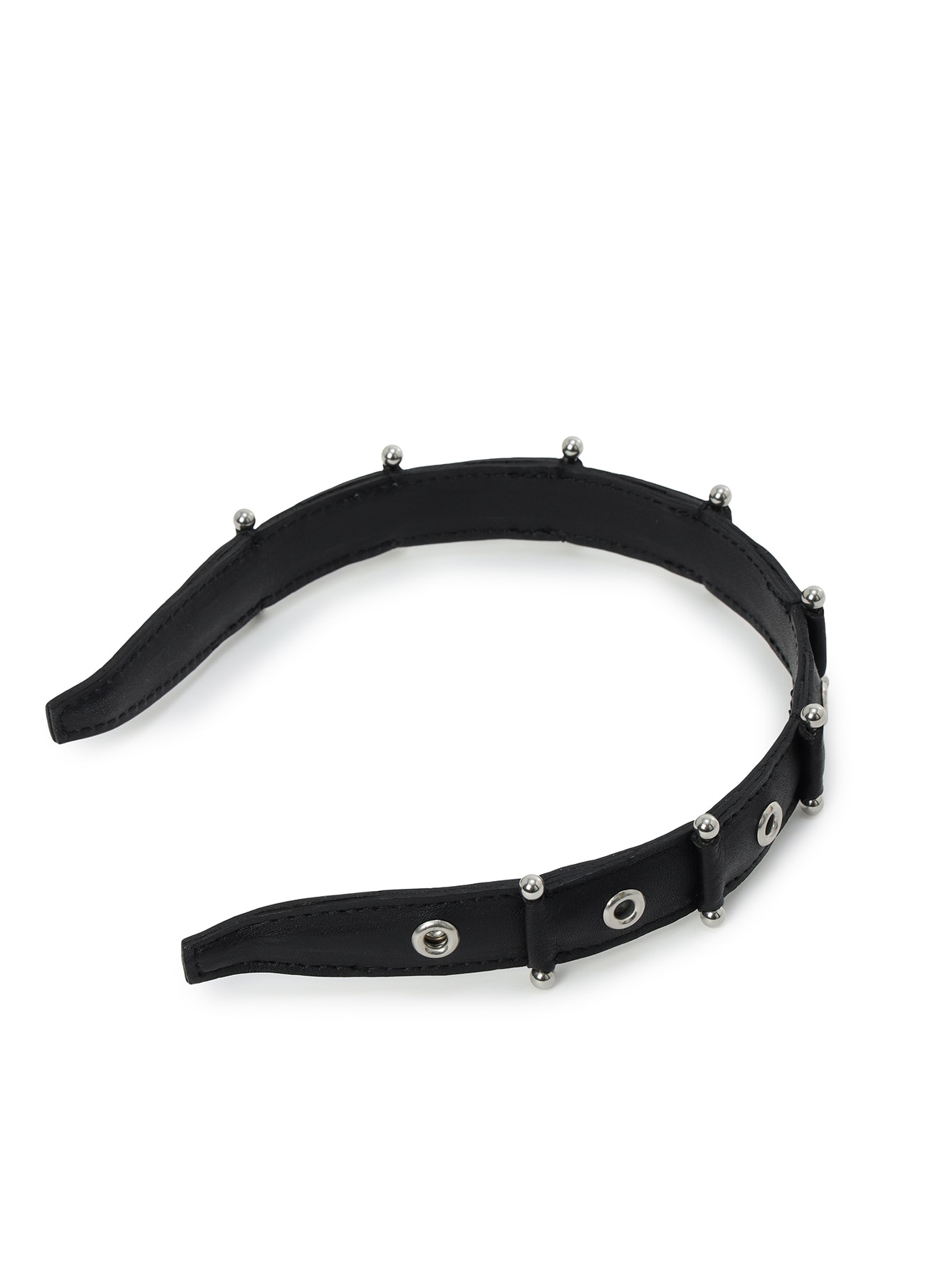 TANNED KIP LEATHER PIERCED HEADBAND