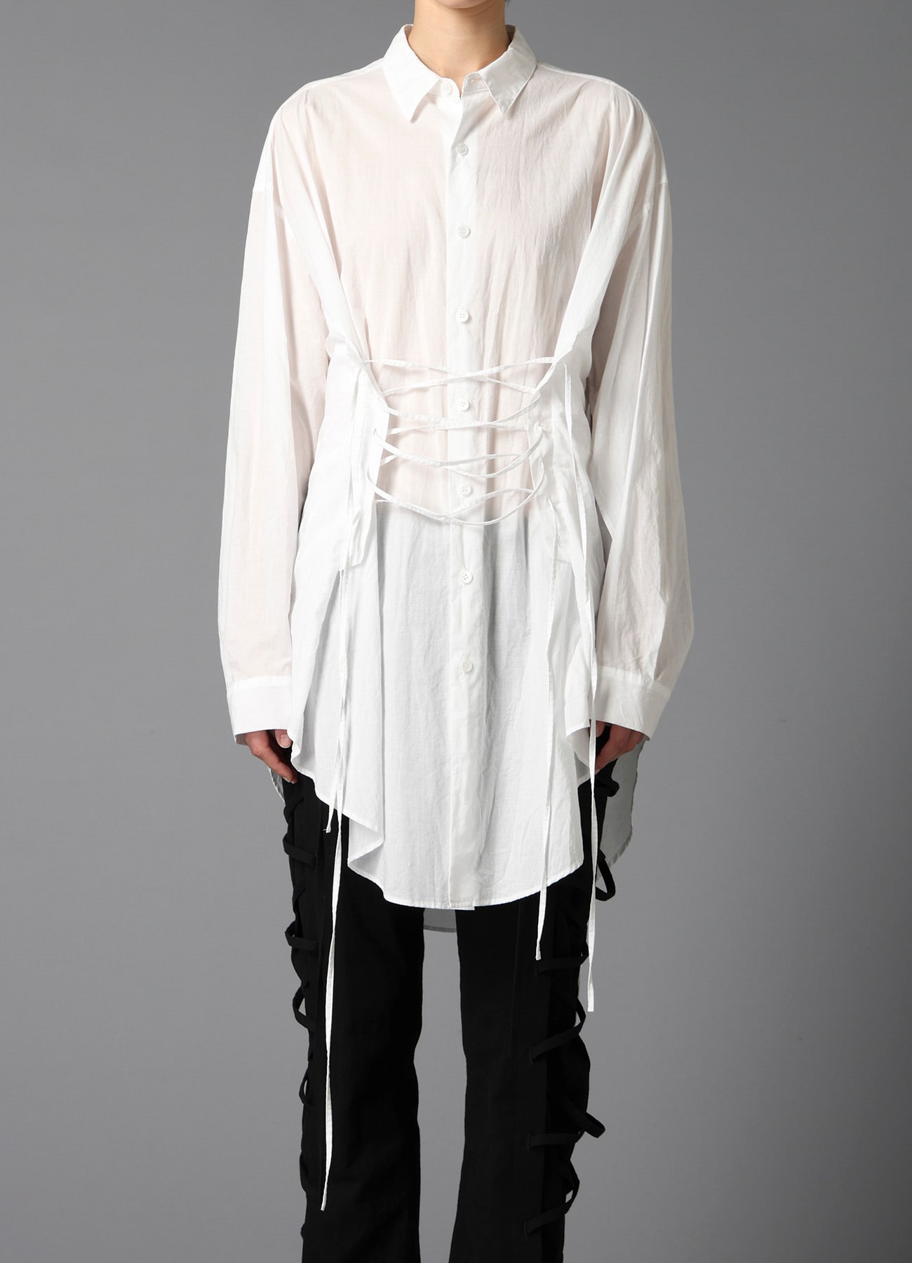 60/- LAWN LACE UP BLOUSE