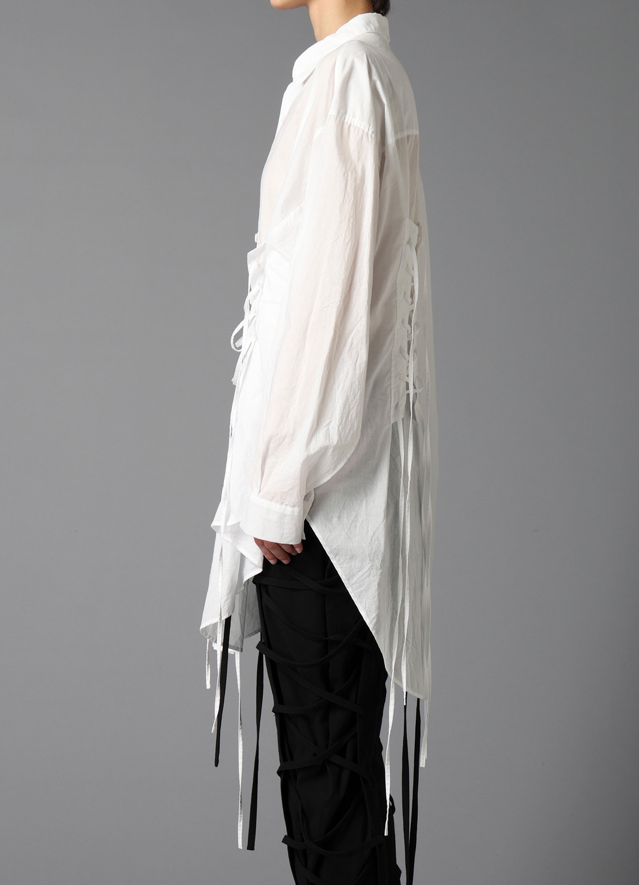 60/- LAWN LACE UP BLOUSE