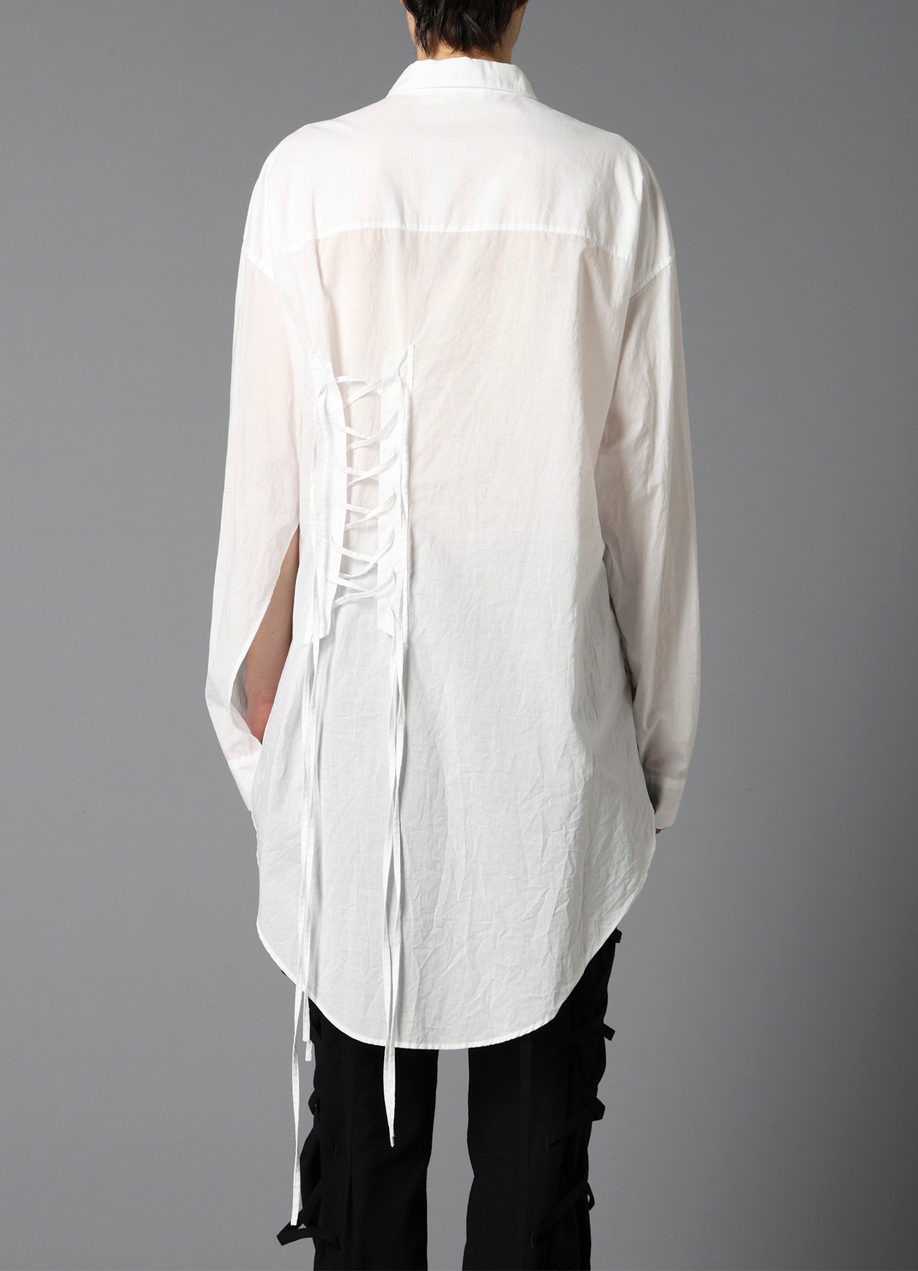 60/- LAWN LACE UP BLOUSE