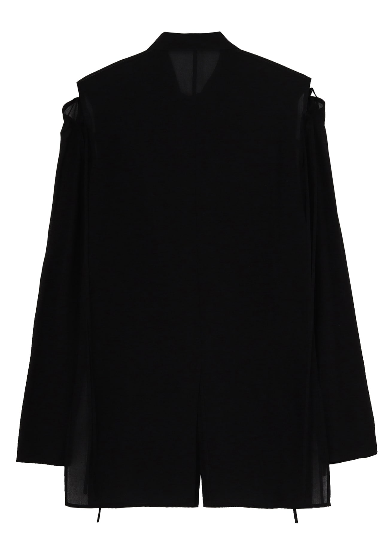 COTTON CHIFFON STRING BLOUSE A