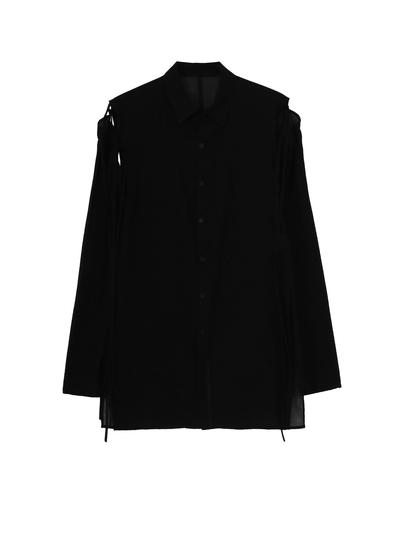 COTTON CHIFFON STRING BLOUSE A