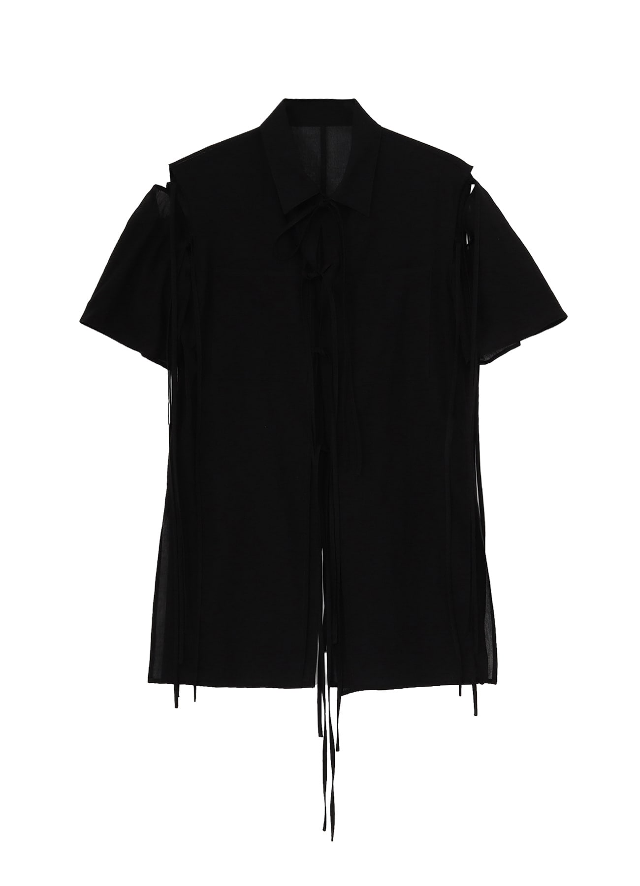 COTTON CHIFFON STRING BLOUSE B