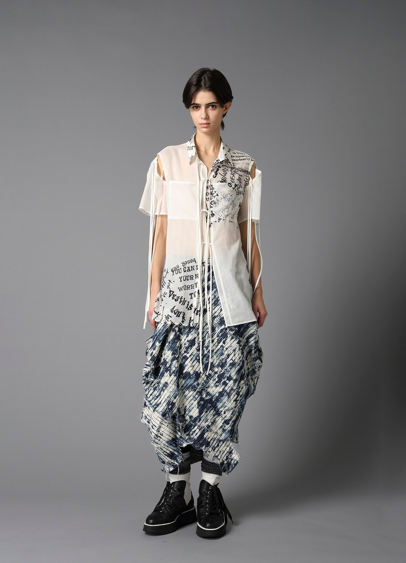 MESSAGES PT STRINGS BLOUSE B