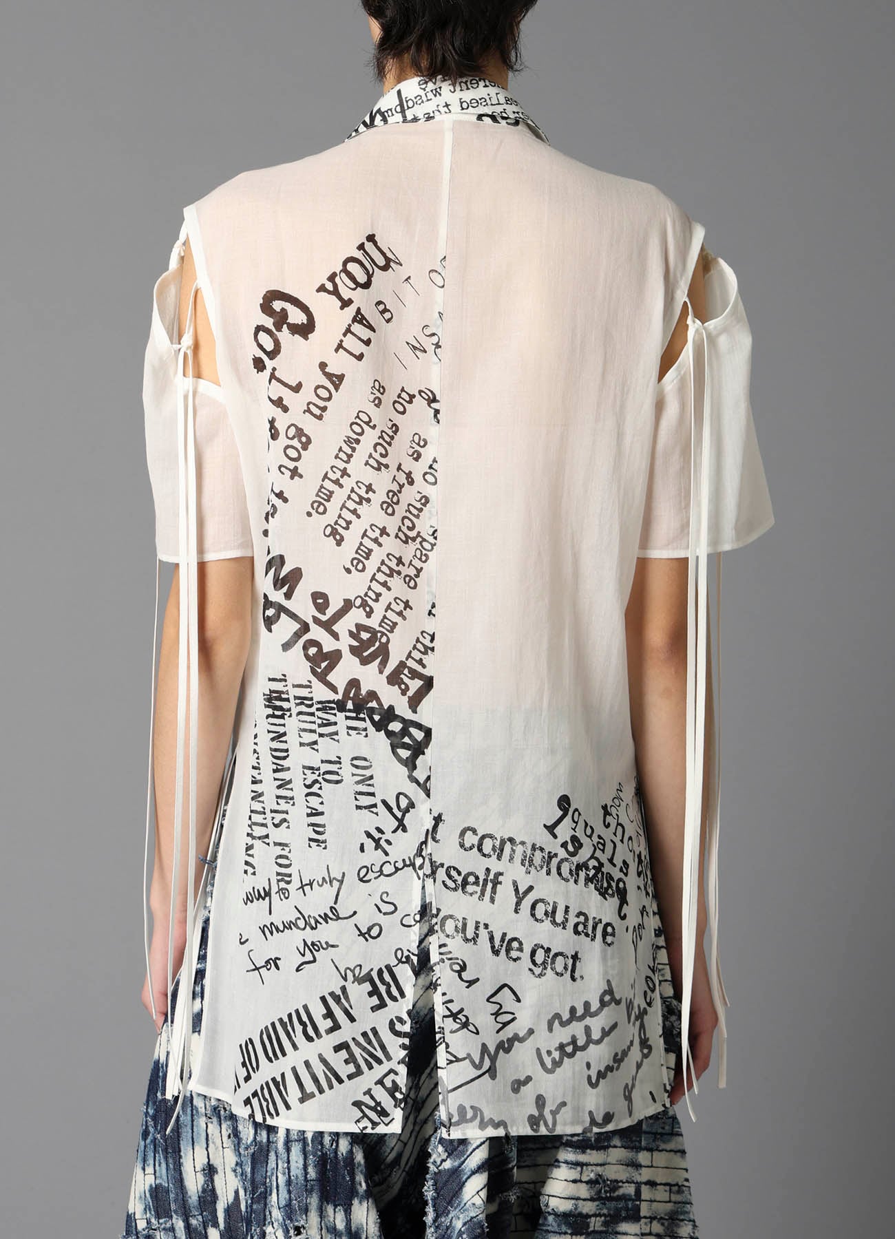 MESSAGES PT STRINGS BLOUSE B