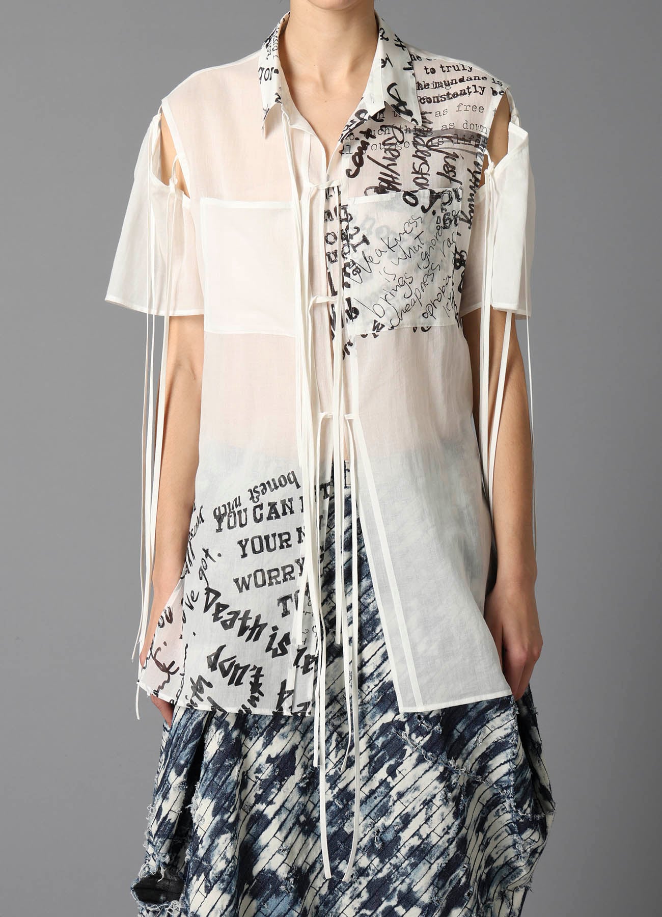 MESSAGES PT STRINGS BLOUSE B