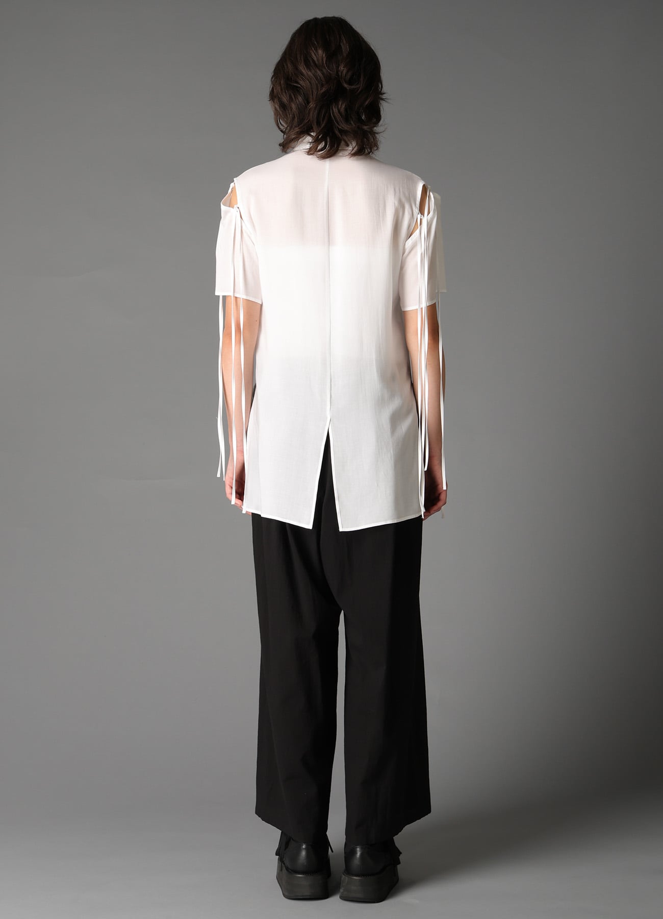 SOFT LAWN STRINGS BLOUSE B